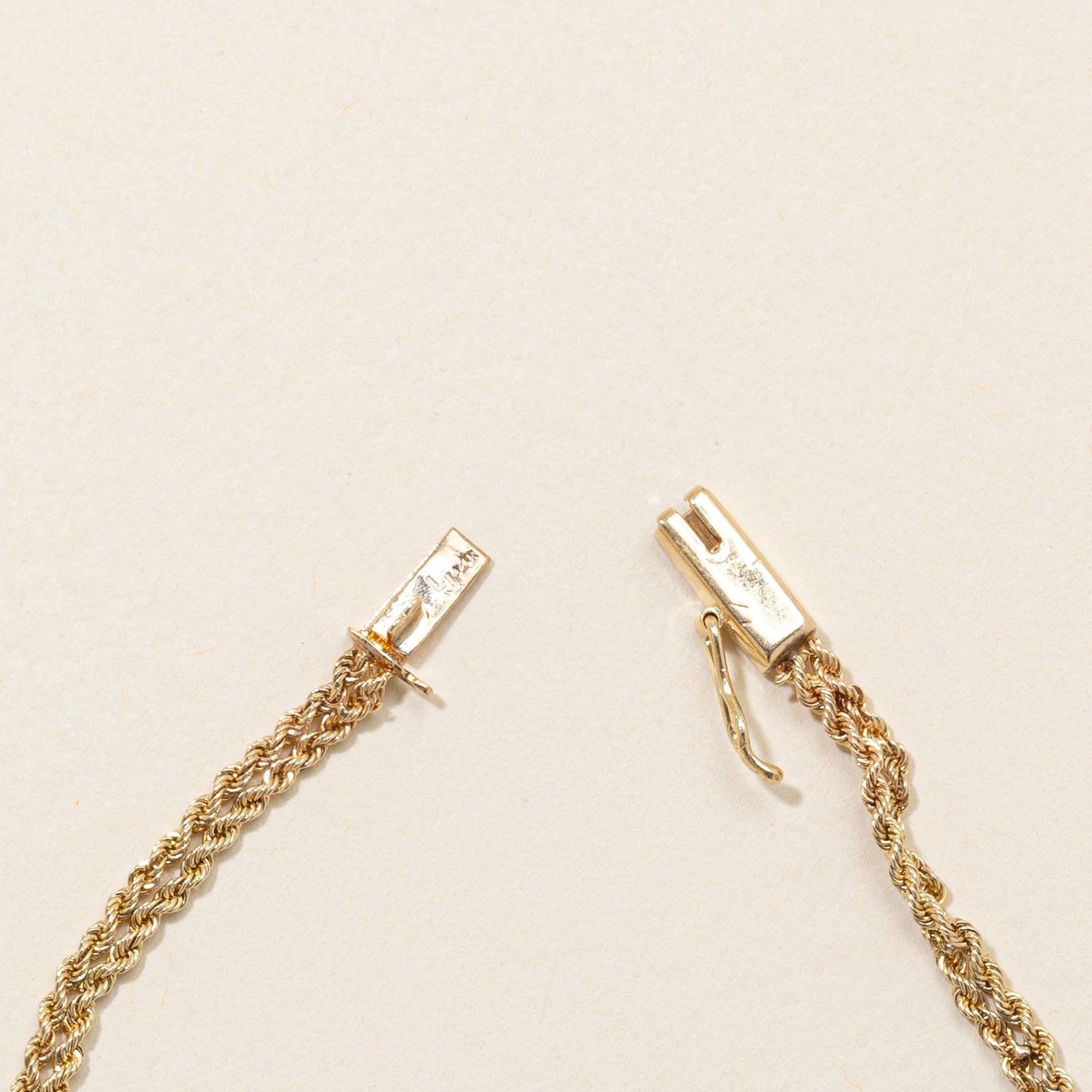 Five Stone Sapphire Rope Chain Gemstone Bracelet | 0.38ctw | 6.5" |