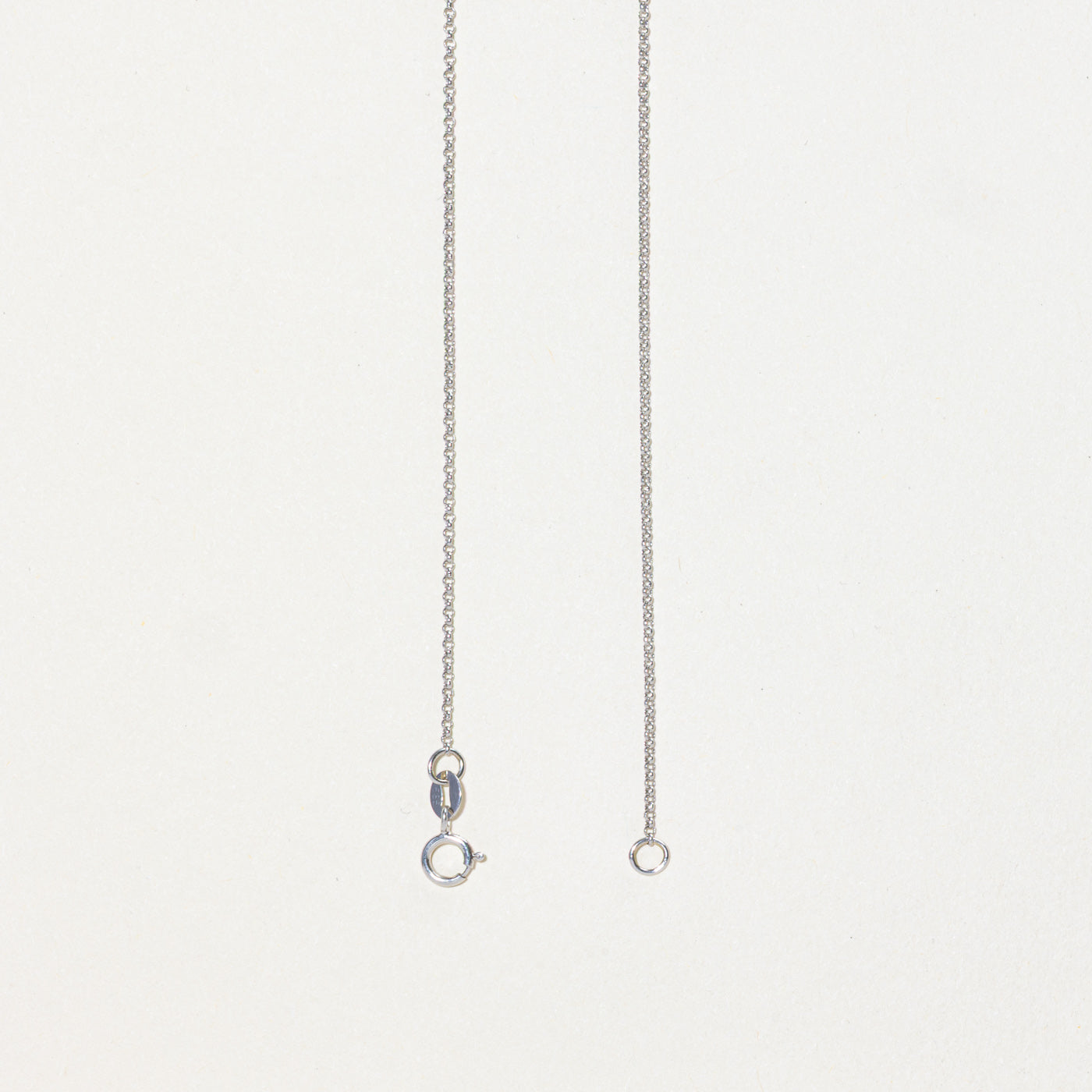 Sapphire & Diamond Pendant Necklace | 0.35ct, 0.03ctw | 18"