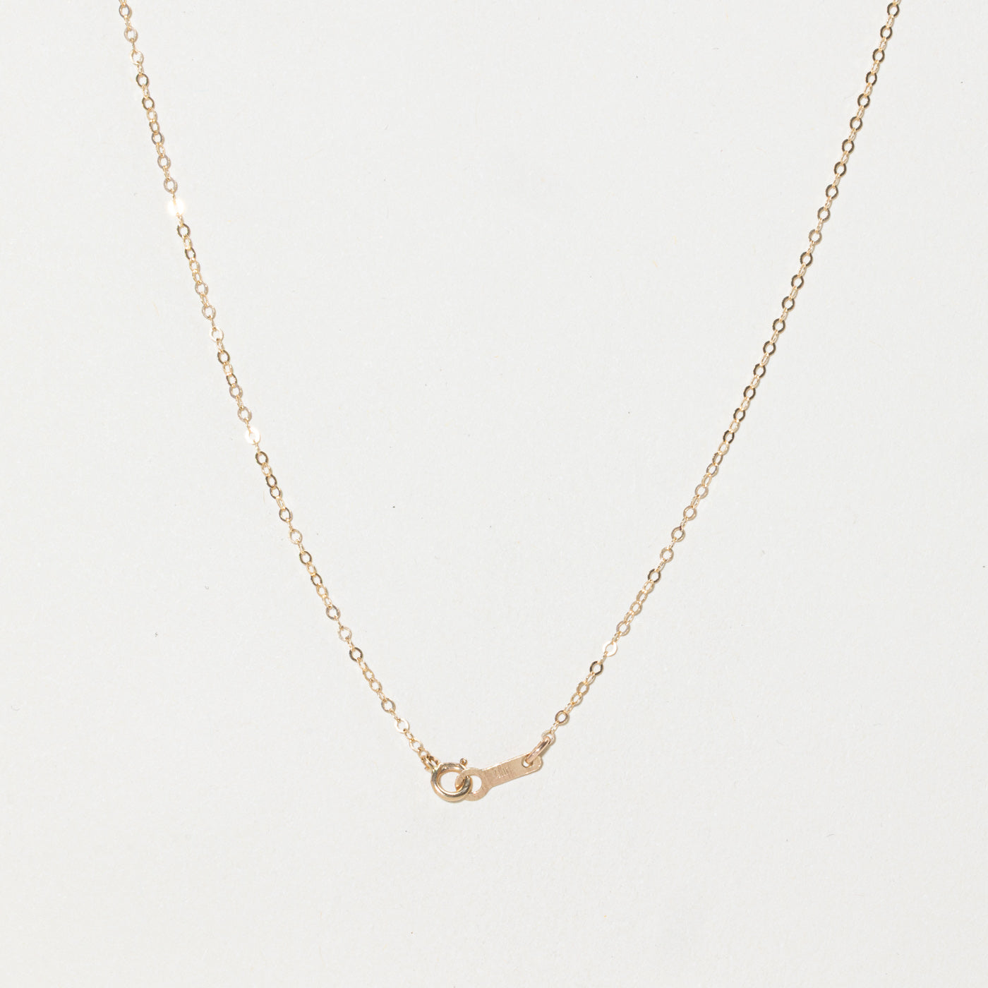Solitaire Pearl Pendant Necklace | 18"