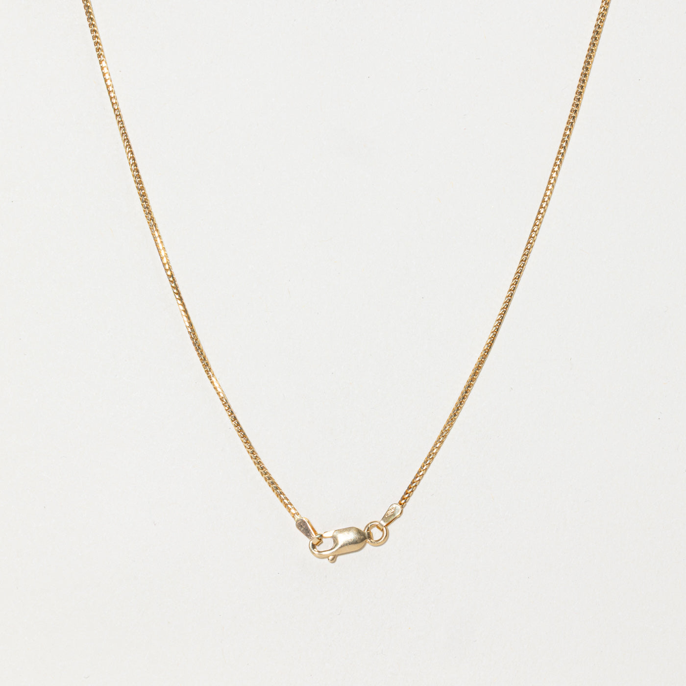 18k Pearl Cherub Pendant Necklace | 15"