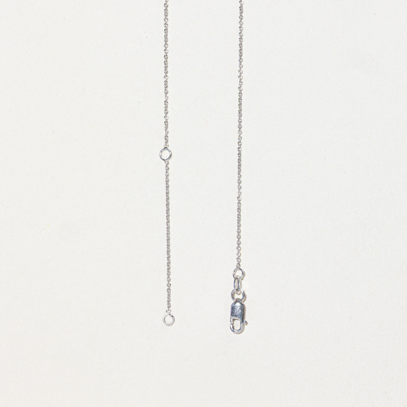 18k Hidden Synthetic Ruby Circle Pendant Necklace | 0.02ct | 18"