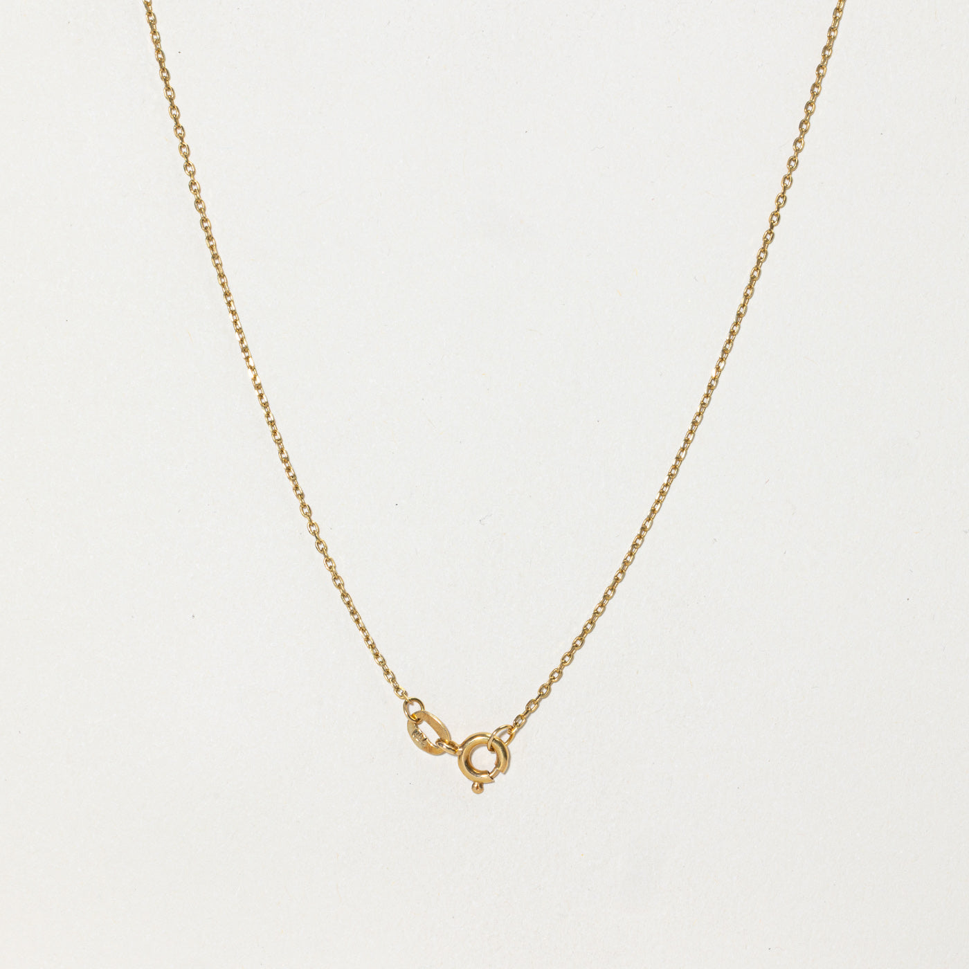 18k Onyx & Diamond Pendant Necklace | 0.98ctw, 0.10ct | 16"