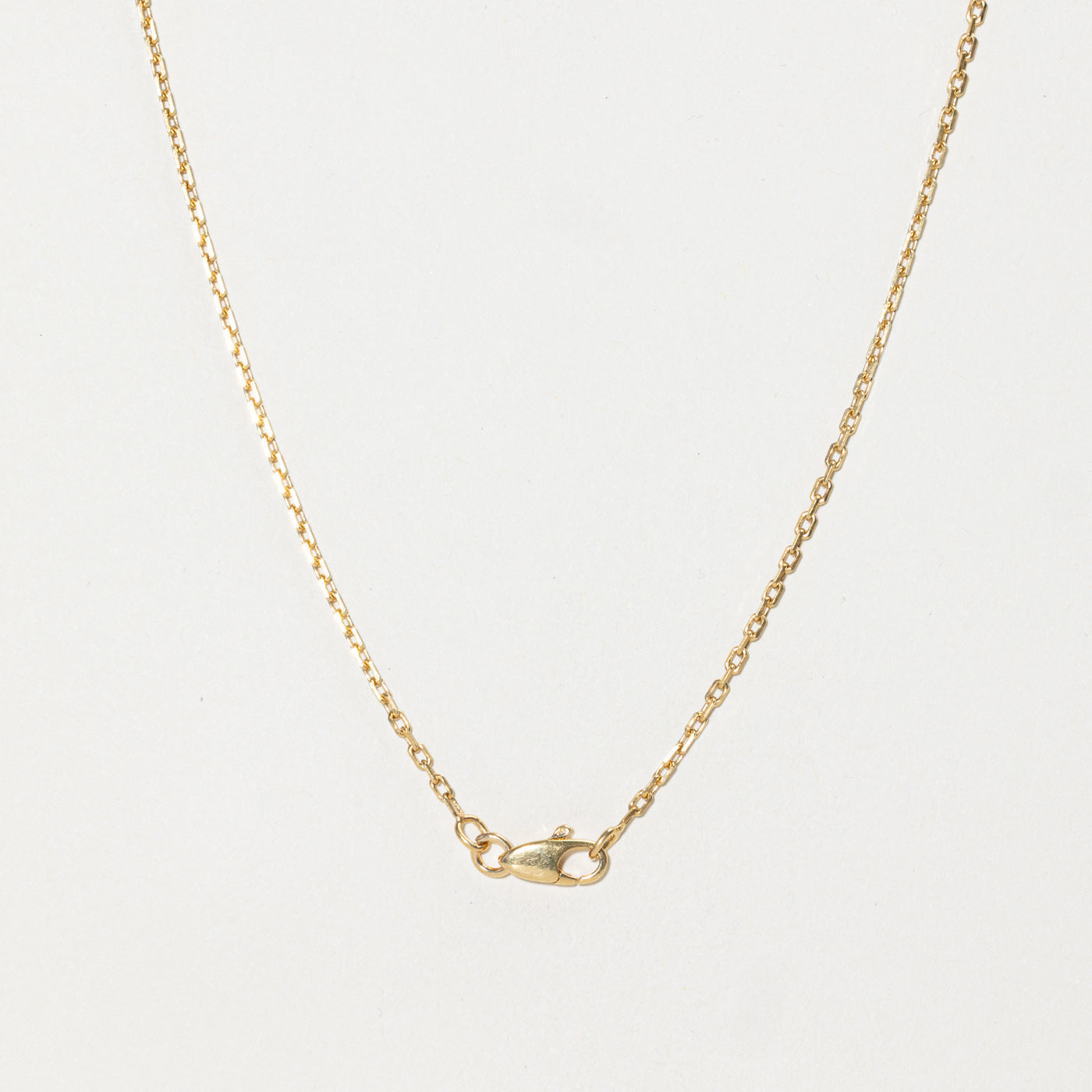 18k Ruby & Diamond Cluster Pendant Necklace | 0.50ctw, 0.05ctw | 18"