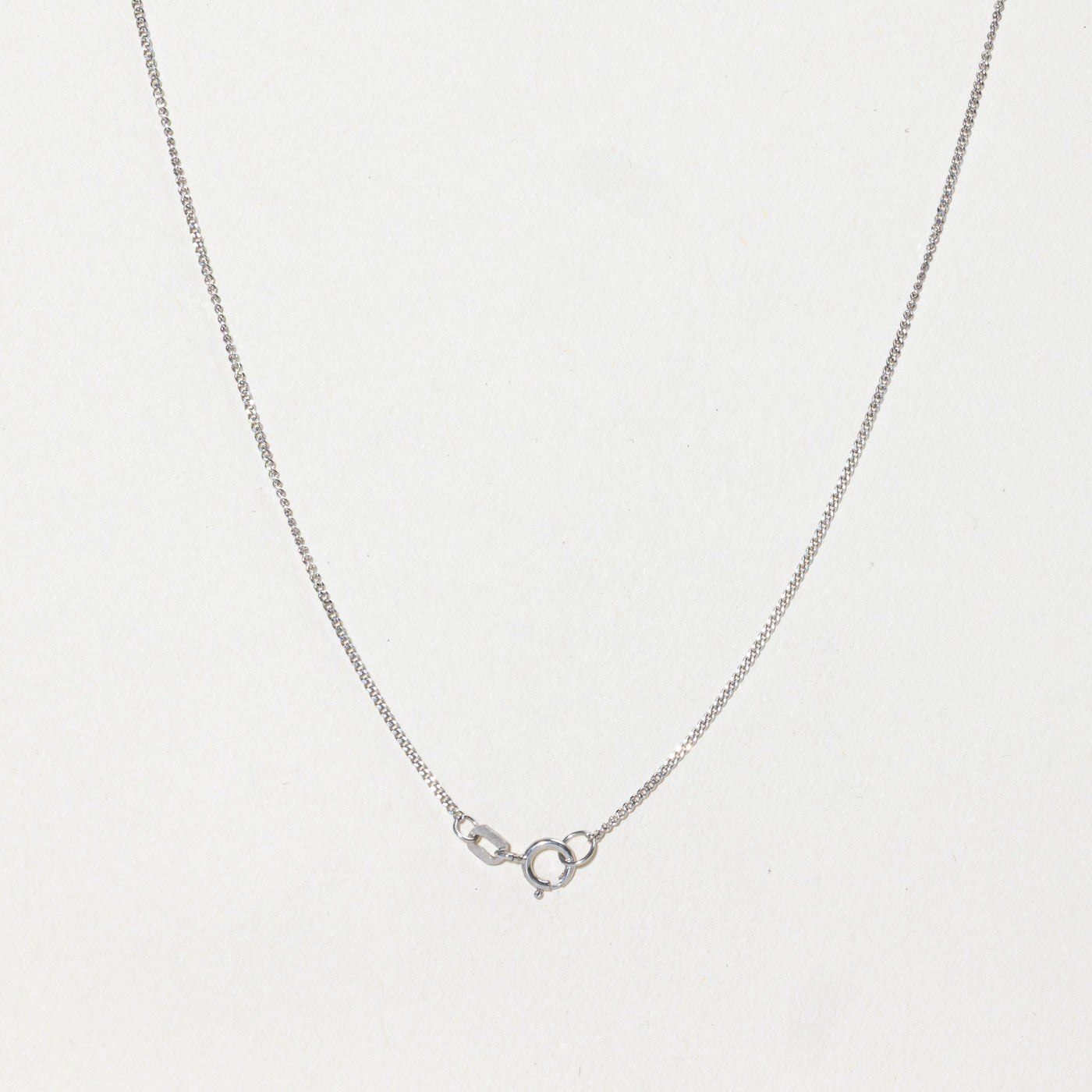 Cabochon Synthetic Star Sapphire & Diamond Pendant Necklace | 0.70ct, 0.01ct | 18"