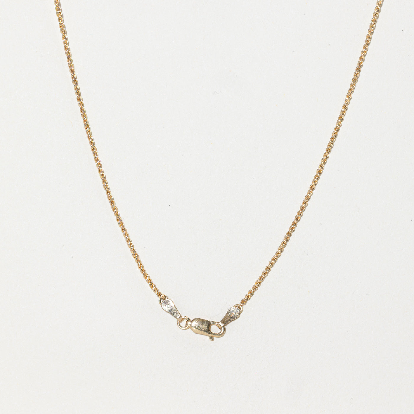 Marquise Cut Ruby & Diamond Pendant Necklace | 0.50ctw, 0.02ctw | 16"