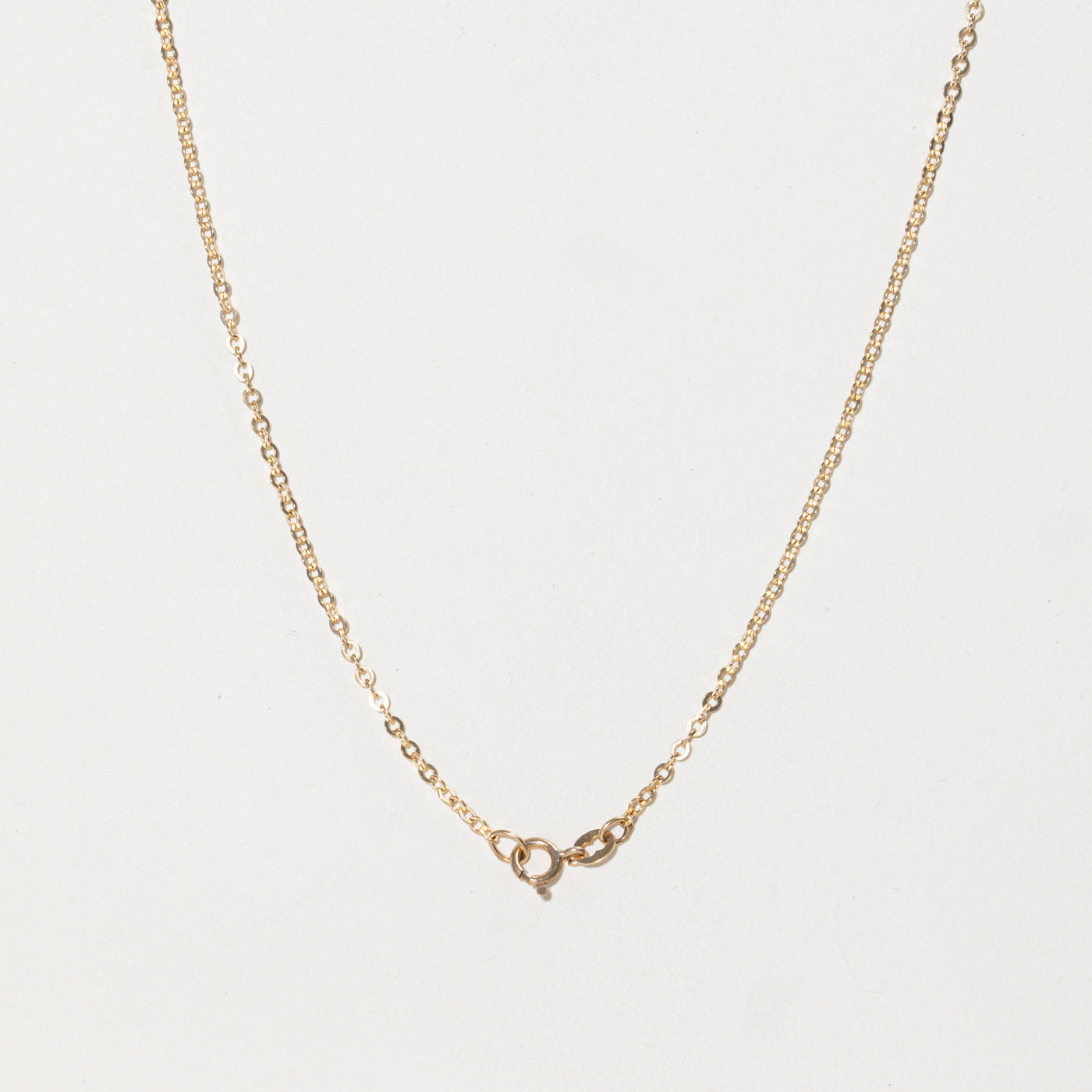 Emerald Bypass Pendant Necklace | 0.09ct | 15"