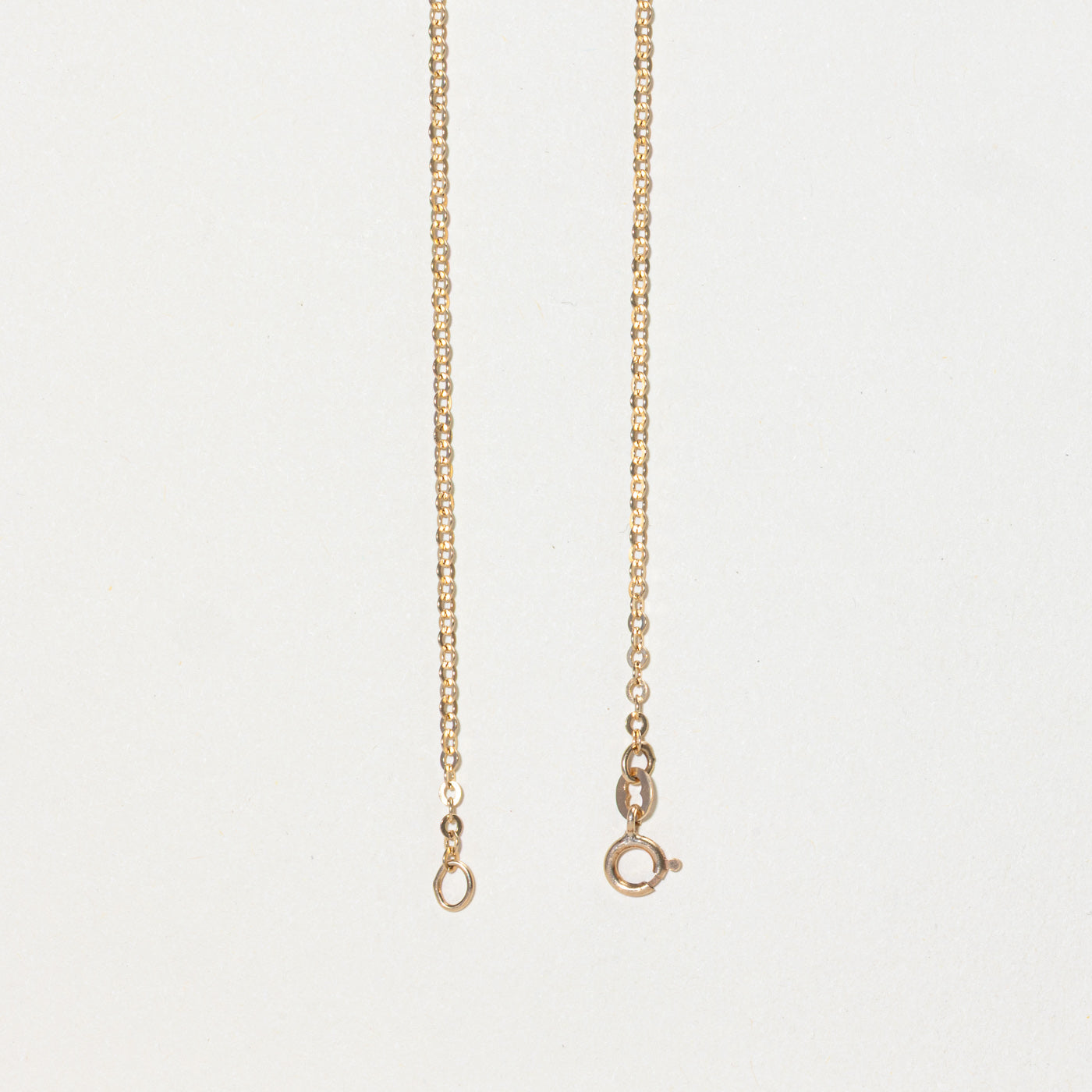 Emerald Bypass Pendant Necklace | 0.09ct | 15"