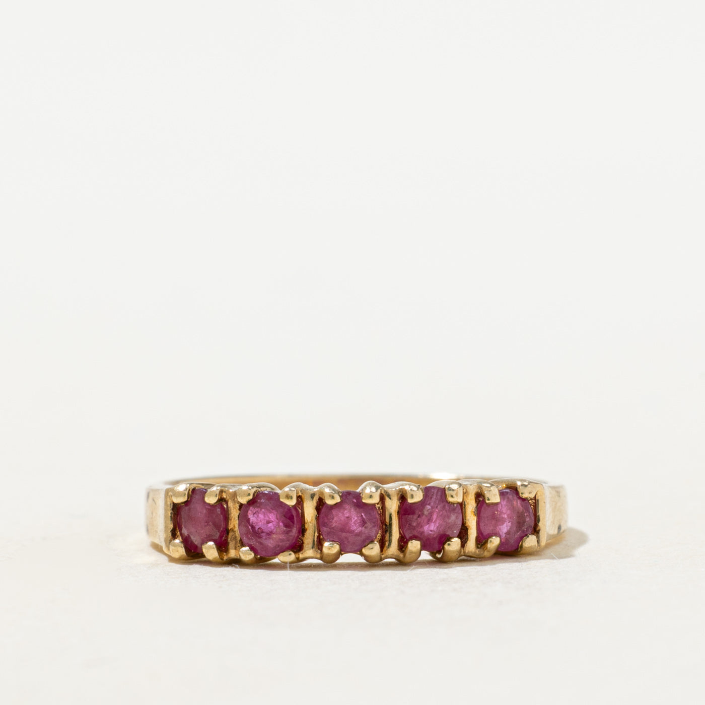Five Stone Ruby Band | 0.50ctw | SZ 7.0