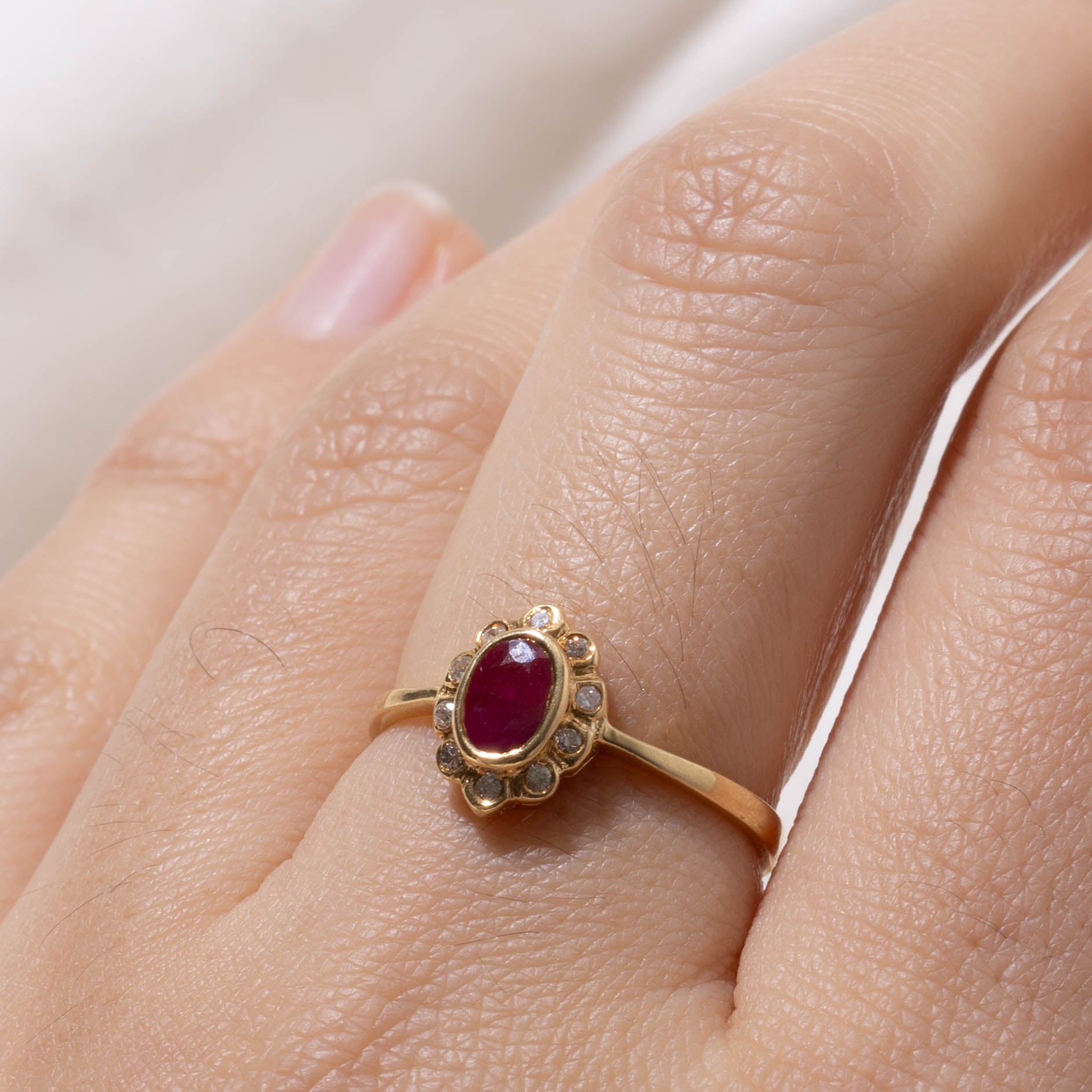 Bague en or 18 carats n° 6278-86