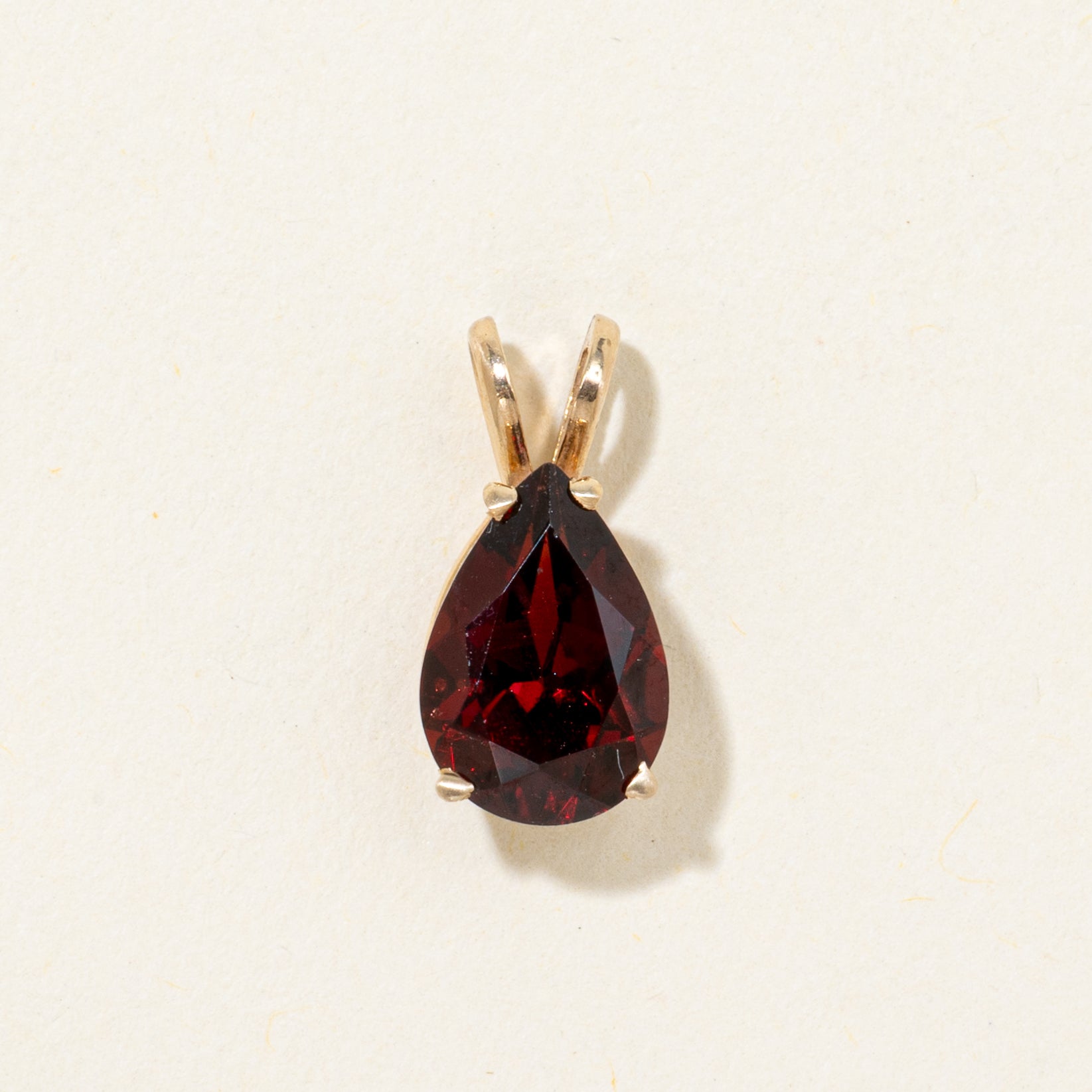 Pear Cut Garnet Pendant | 1.86ct