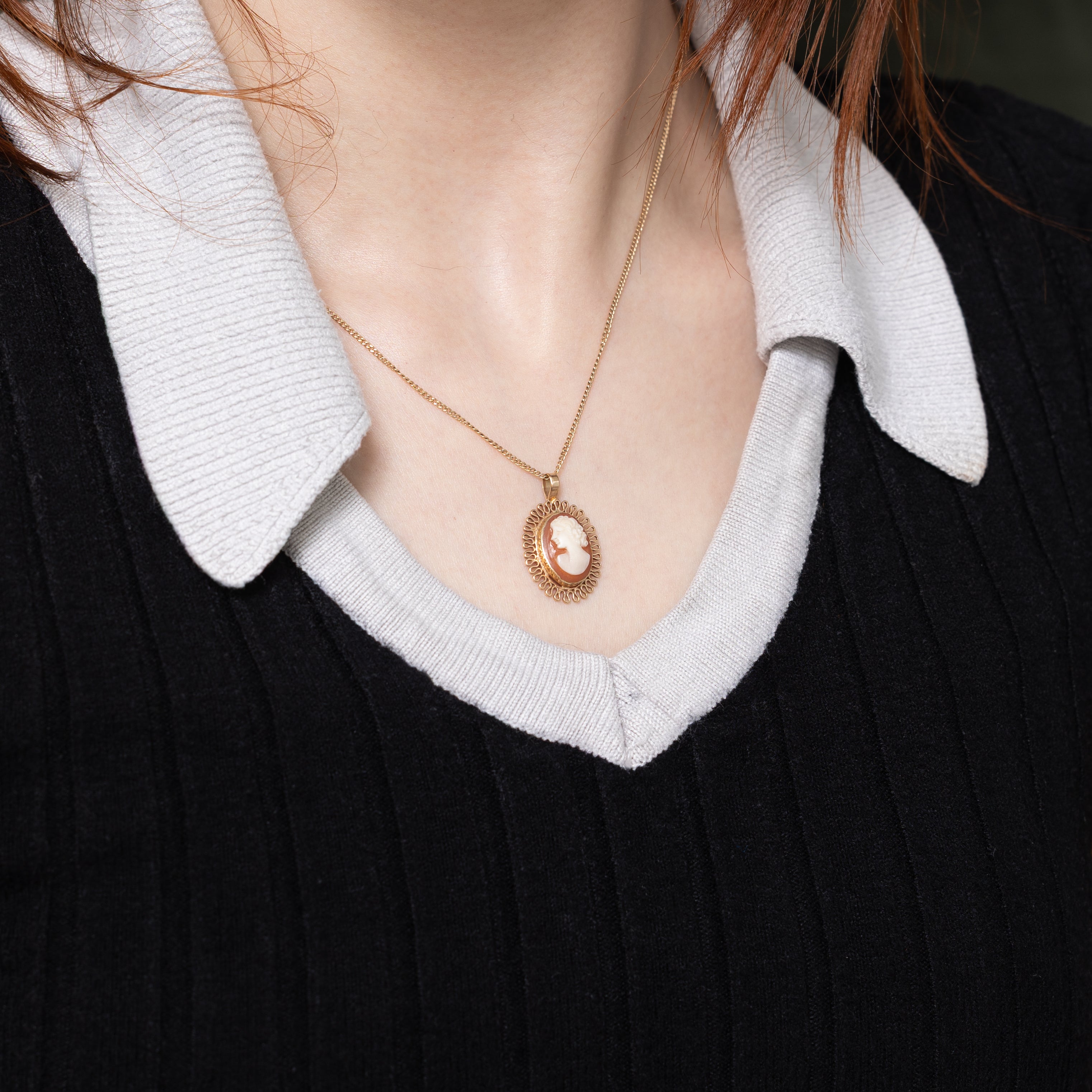 Shell Cameo Pendant | 3.10ct