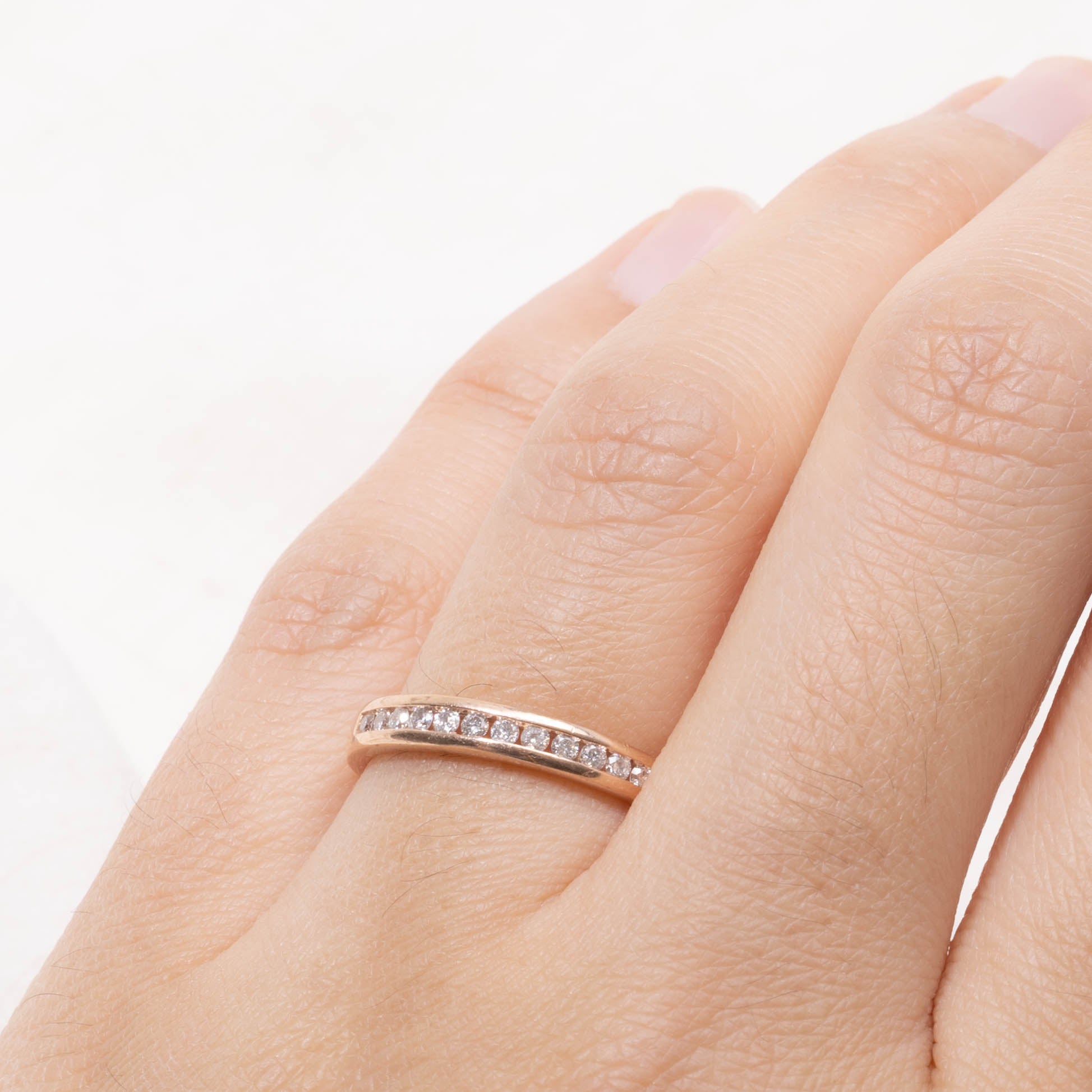 10k Channel Set Diamond Band | 3.10mm | SZ 7