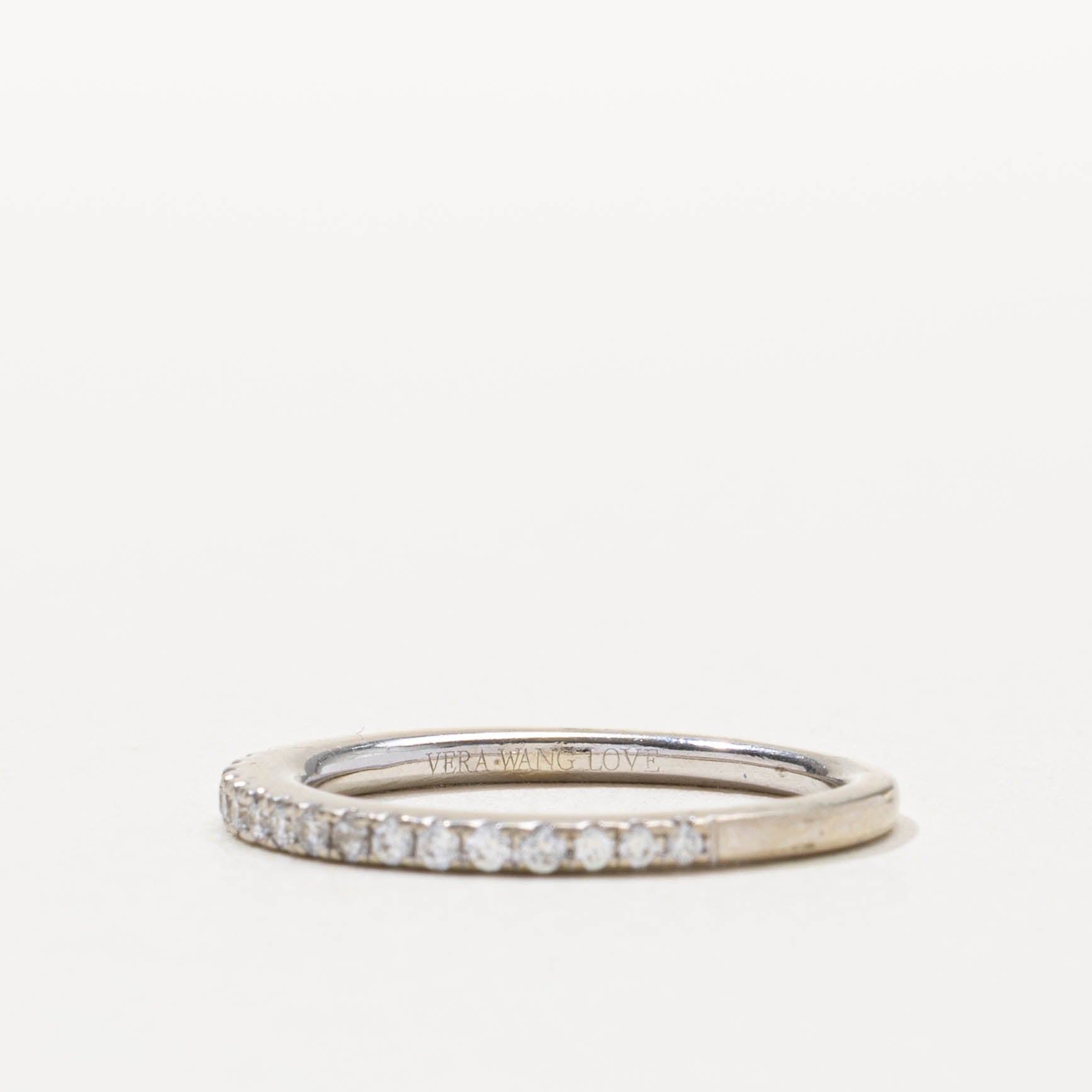 ‘Vera Wang’ 14k Semi-Eternity Diamond Band | 1.75mm | SZ 5.75