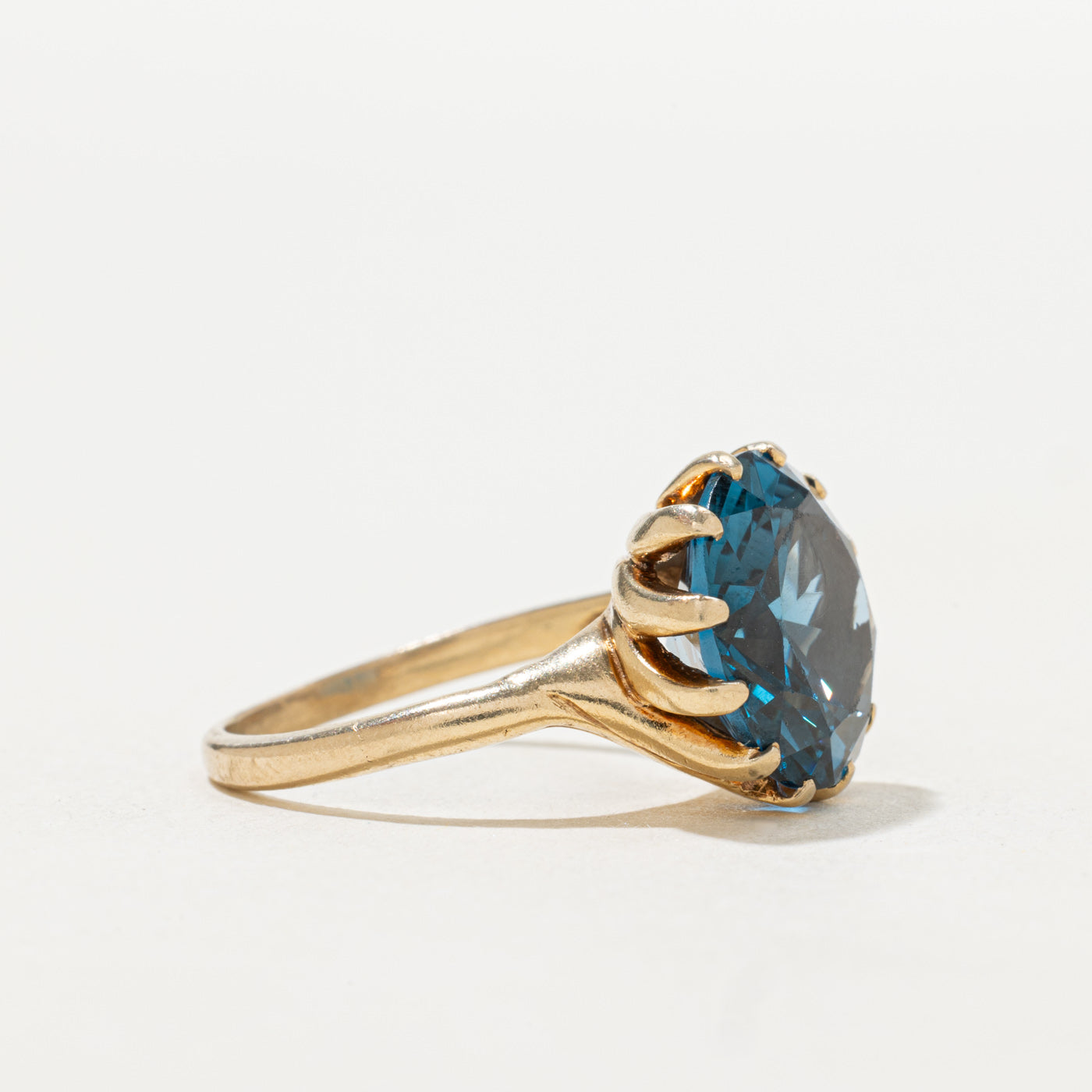 Synthetic Spinel Cocktail Ring | SZ 5.0