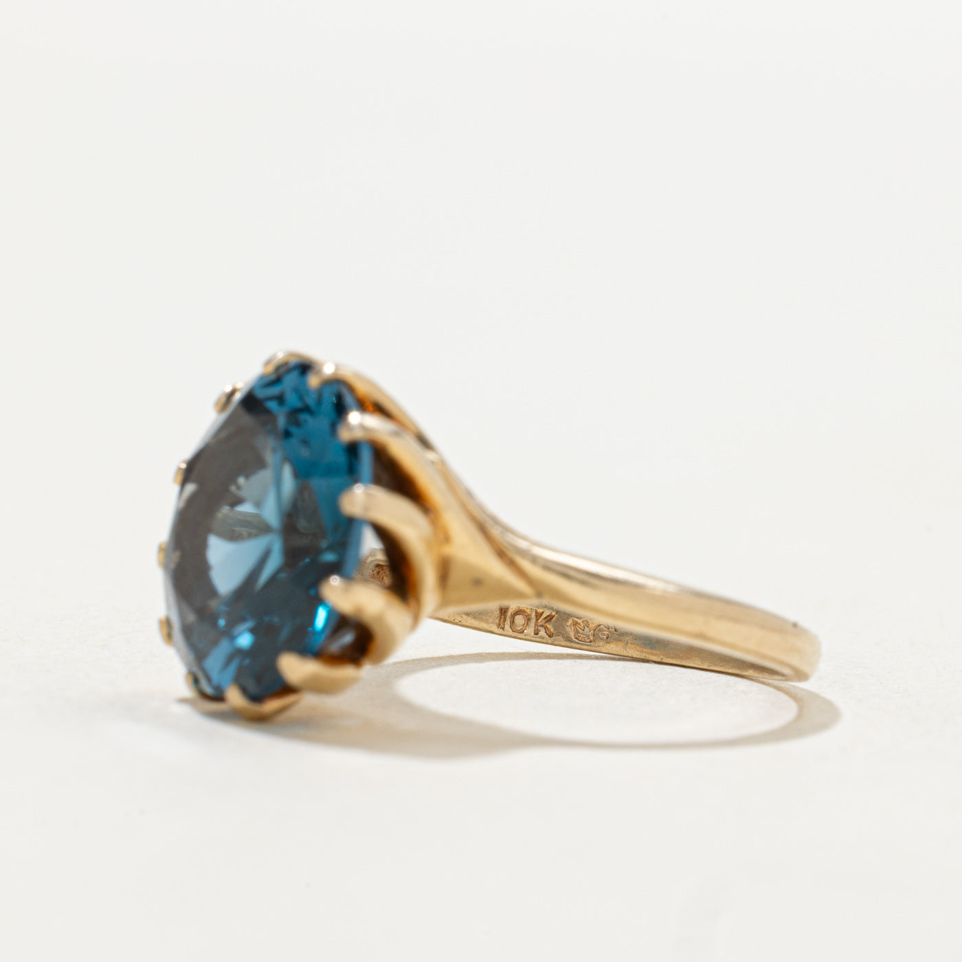 Synthetic Spinel Cocktail Ring | SZ 5.0