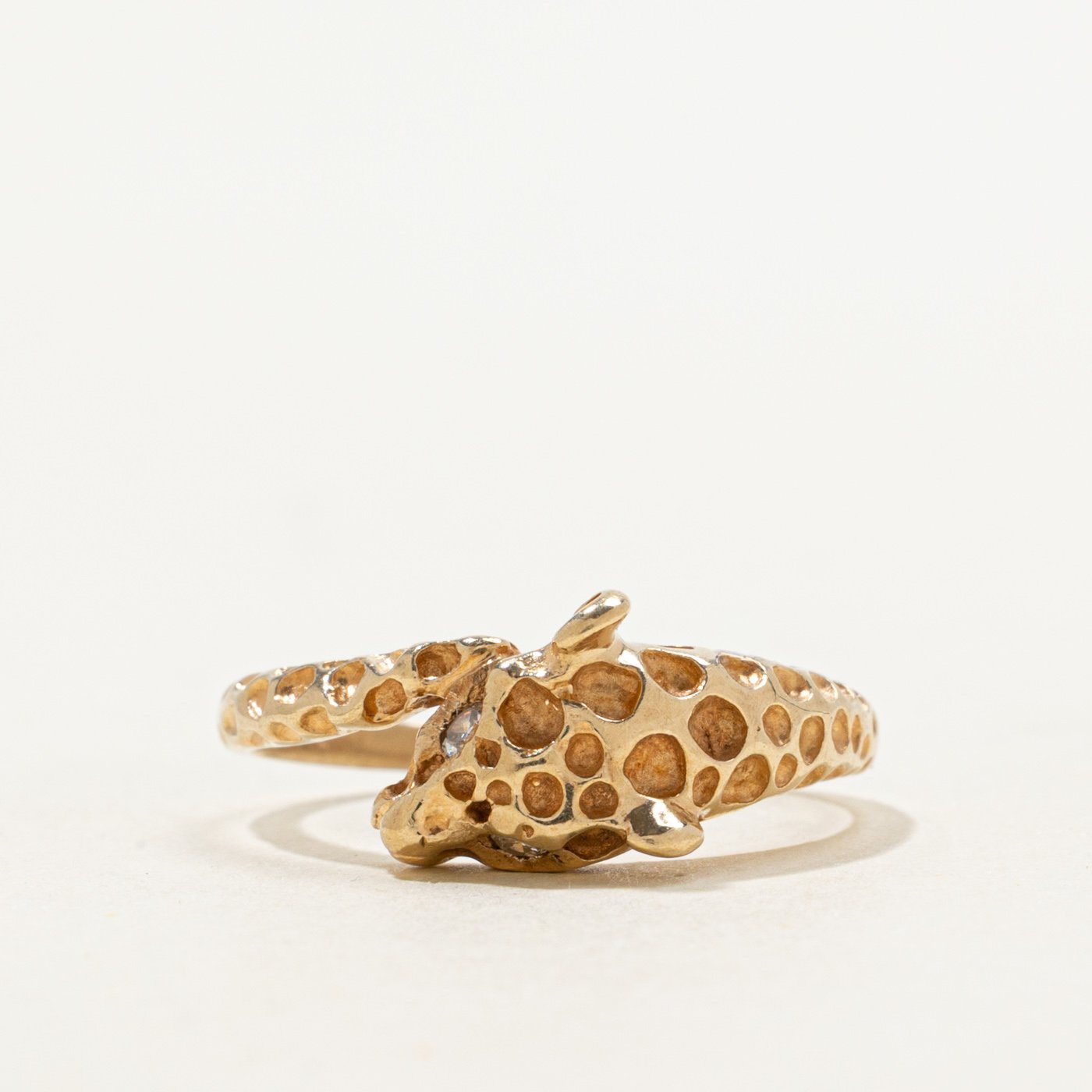 10K Ring with Diamond Accents