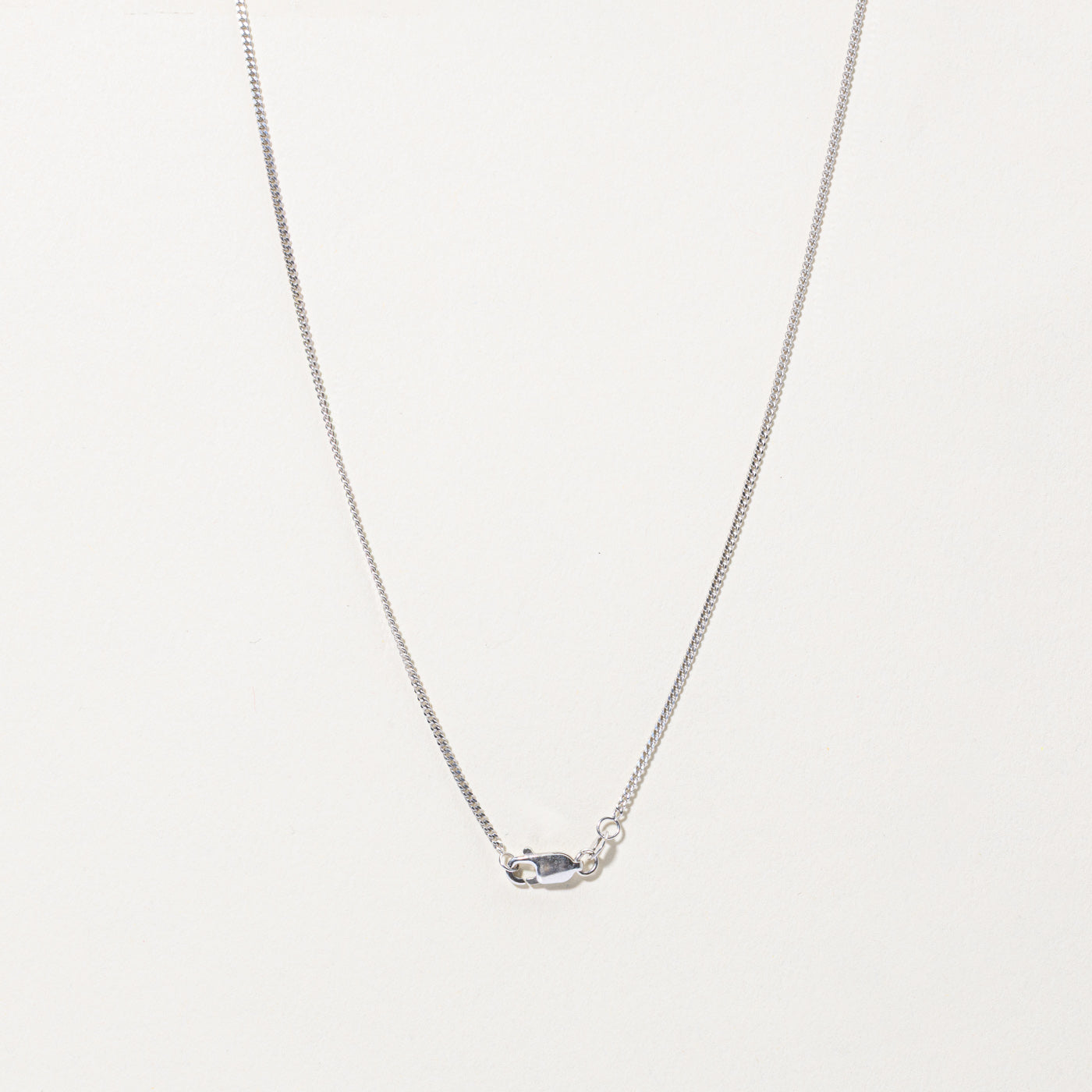 10k Synthetic Emerald & Natural Diamond Accented Pendant Necklace | 0.34ct, 0.07ctw | 18"