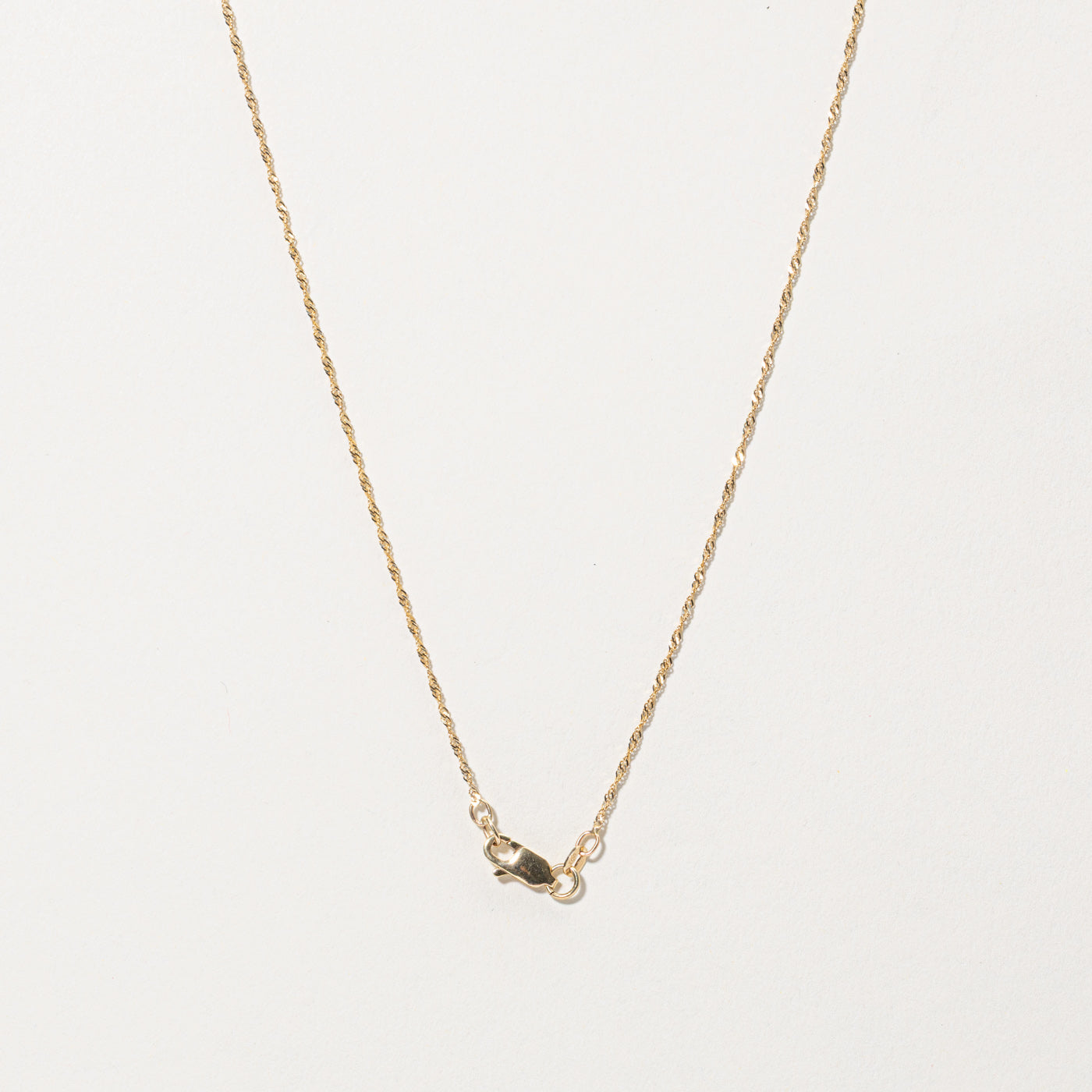 10k Ruby & Diamond Halo Pendant Necklace | 0.45ctw, 0.00ctw | 18"