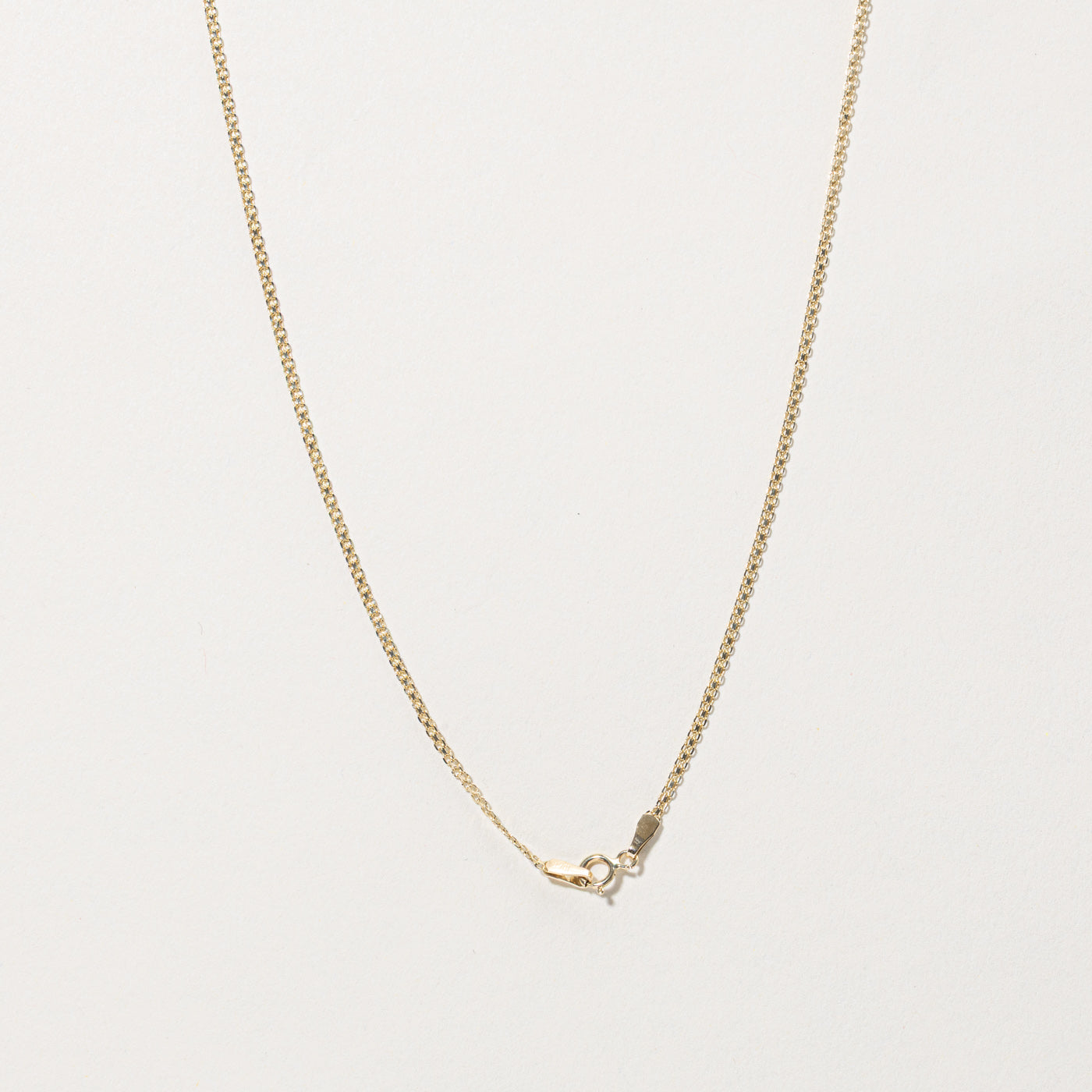 10k Synthetic Ruby & Diamond Necklace | 0.68ctw, 0.03ctw | 17"