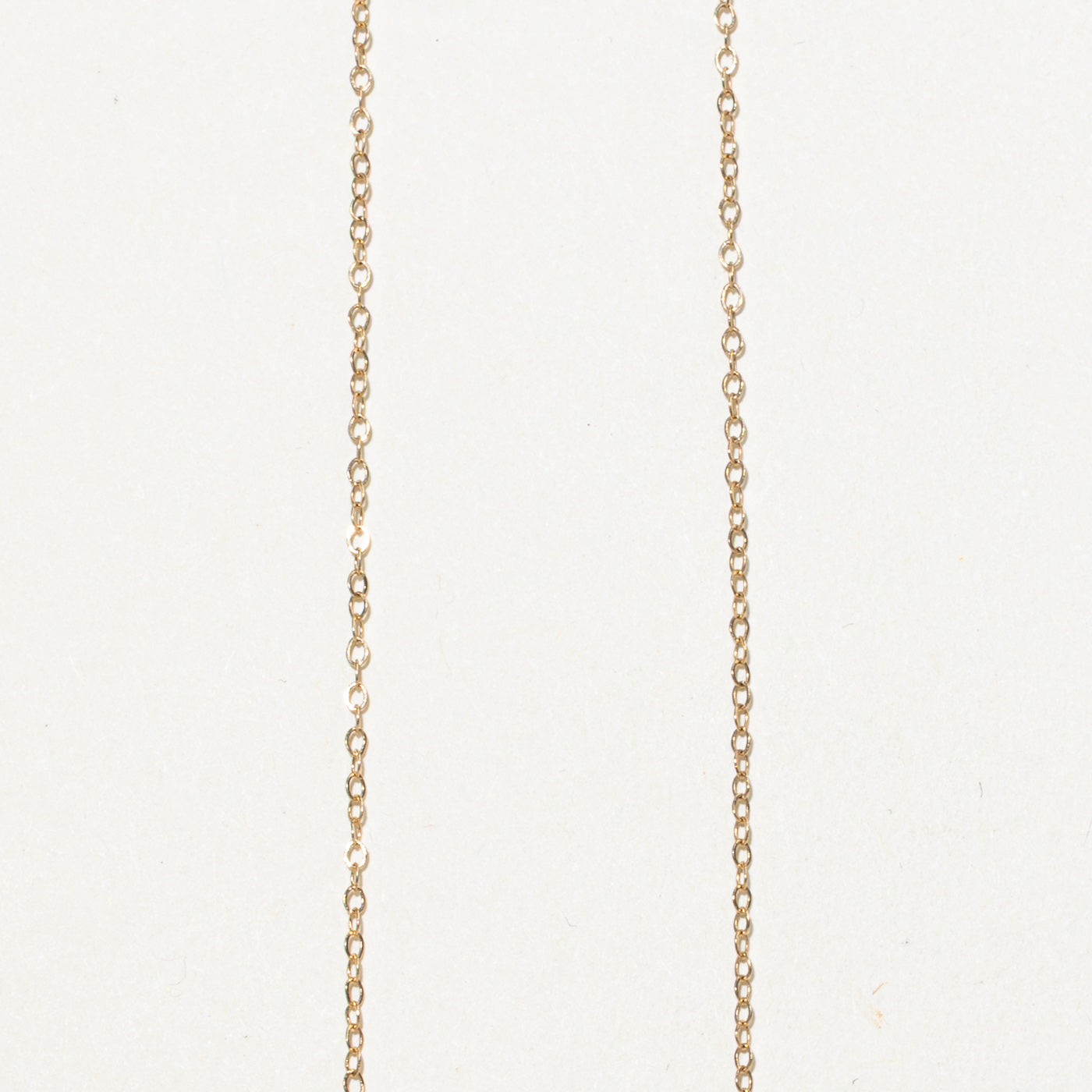 14K Diamond Geometric Pendant Necklace | 16"