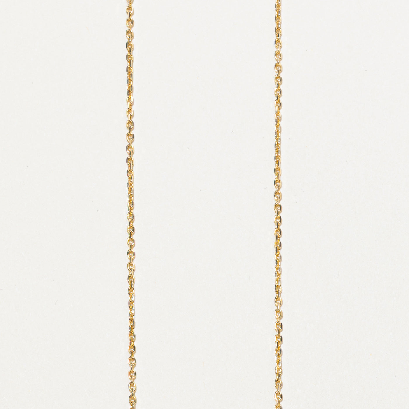 18K Diamond Circle Cluster Pendant Necklace | 16"