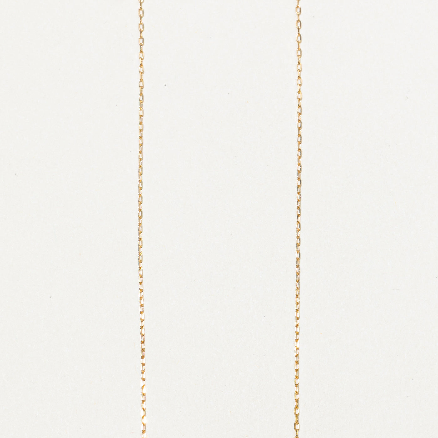 18K Puffed Heart & Diamond Satellite Pendant Necklace | 17"