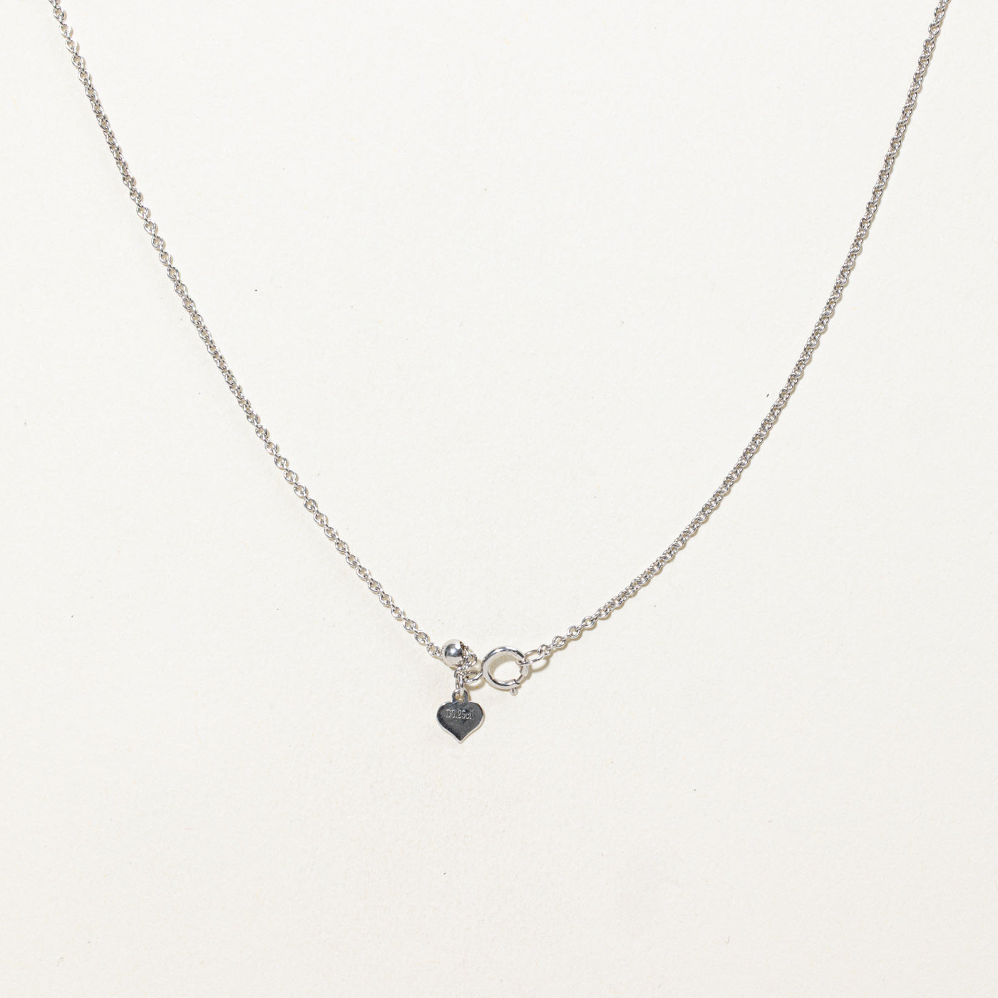 18K Bezel Set Diamond Satellite Necklace | 16.5"
