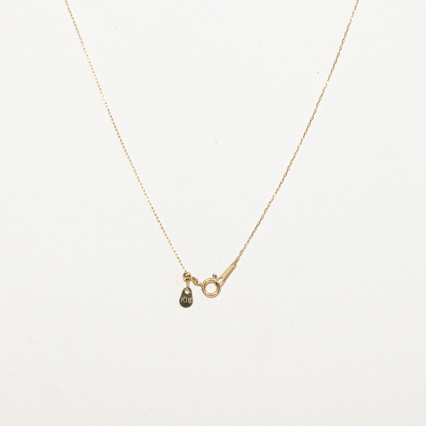 18k Yellow Gold Diamond Satellite Pendant Necklace | 18"