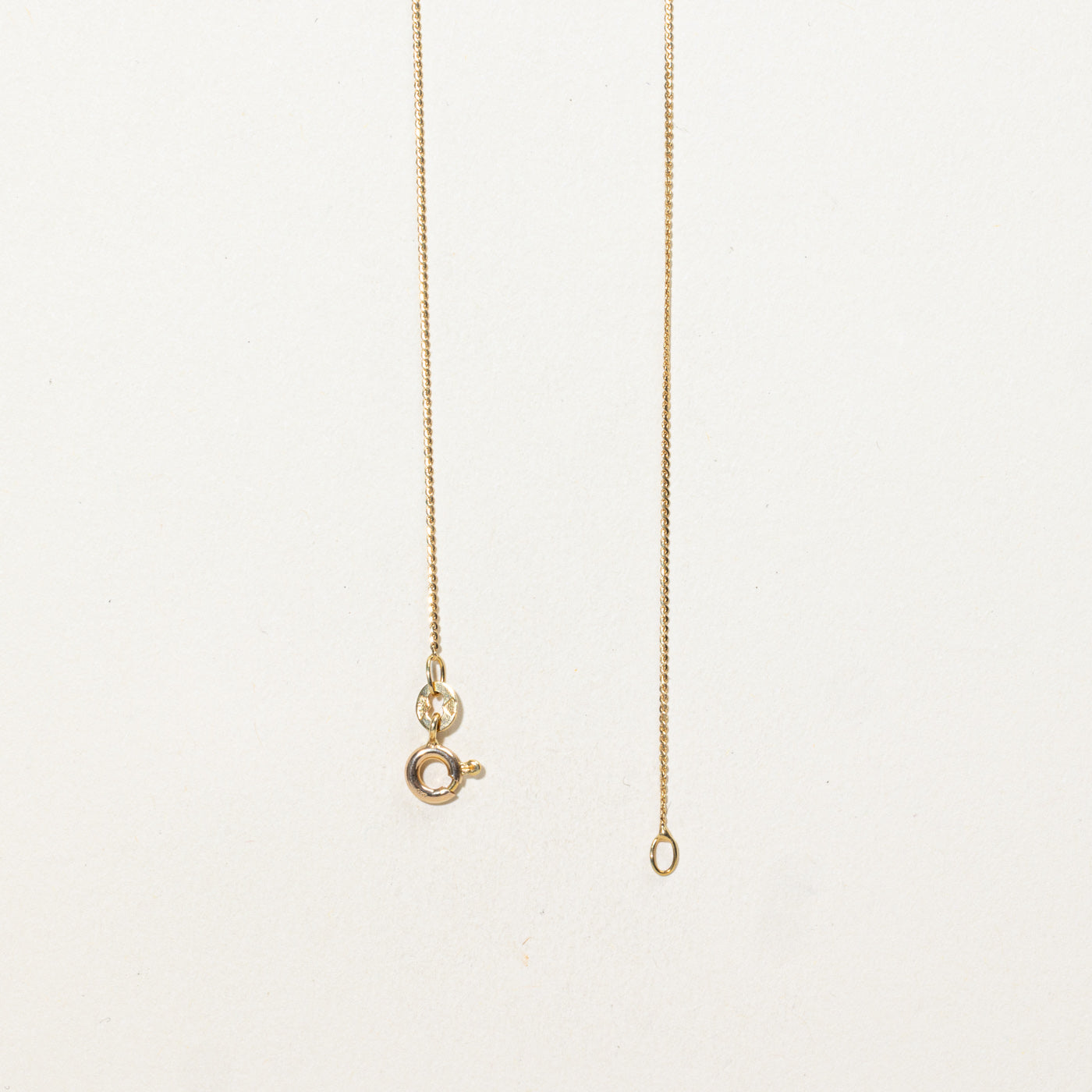 14K Diamond Heart Pendant Necklace | 14"