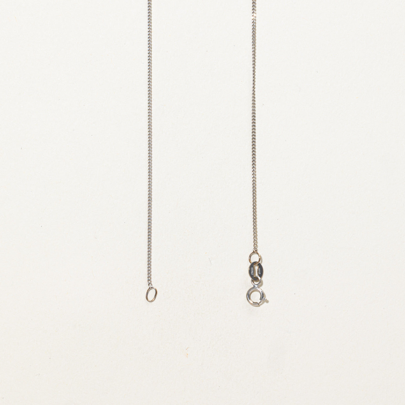 10K Two Tone Gold Diamond Hearts Pendant Necklace | 22"