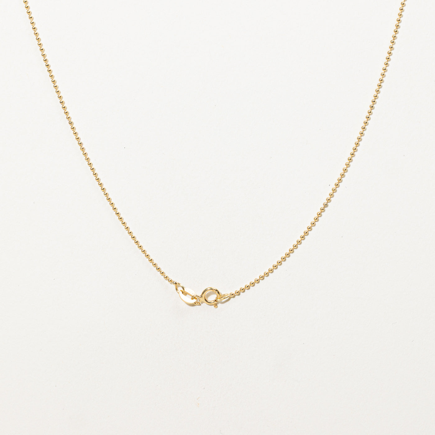 18K Diamond Sphere Pendant Necklace | 16"