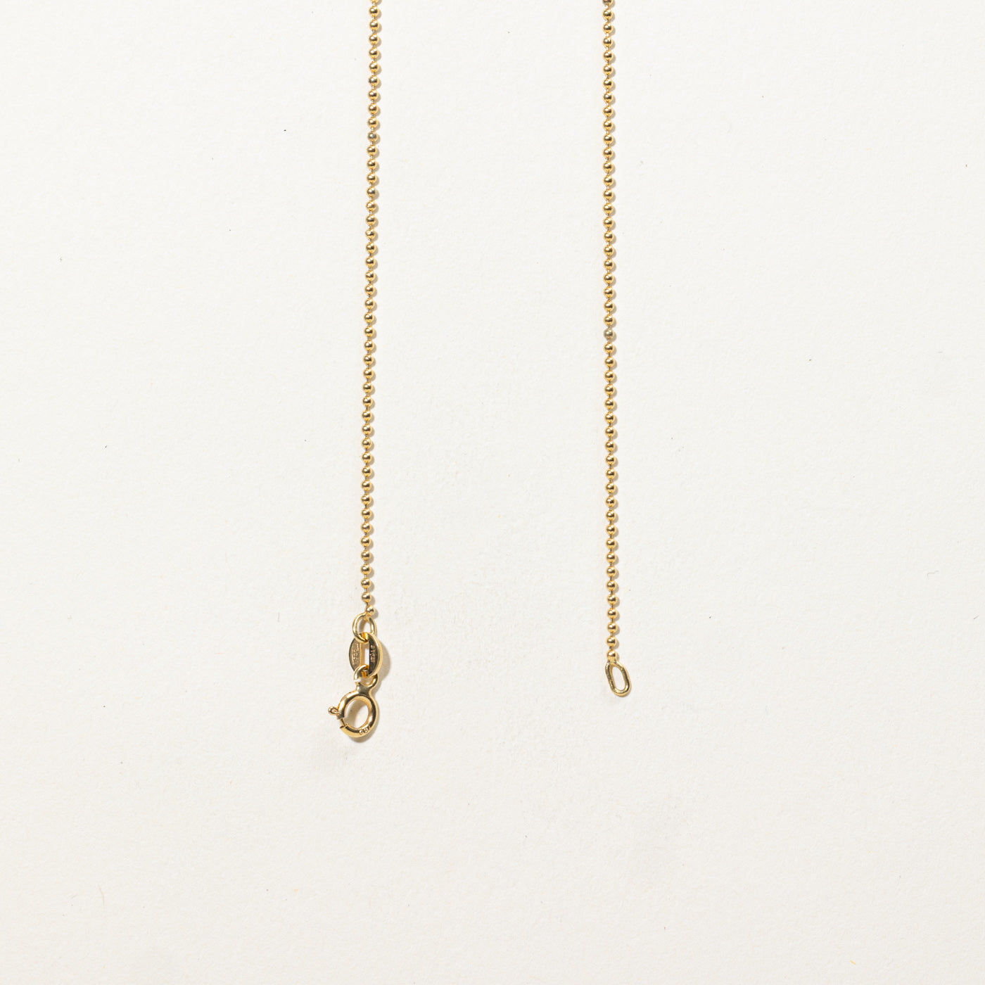 18K Diamond Sphere Pendant Necklace | 16"