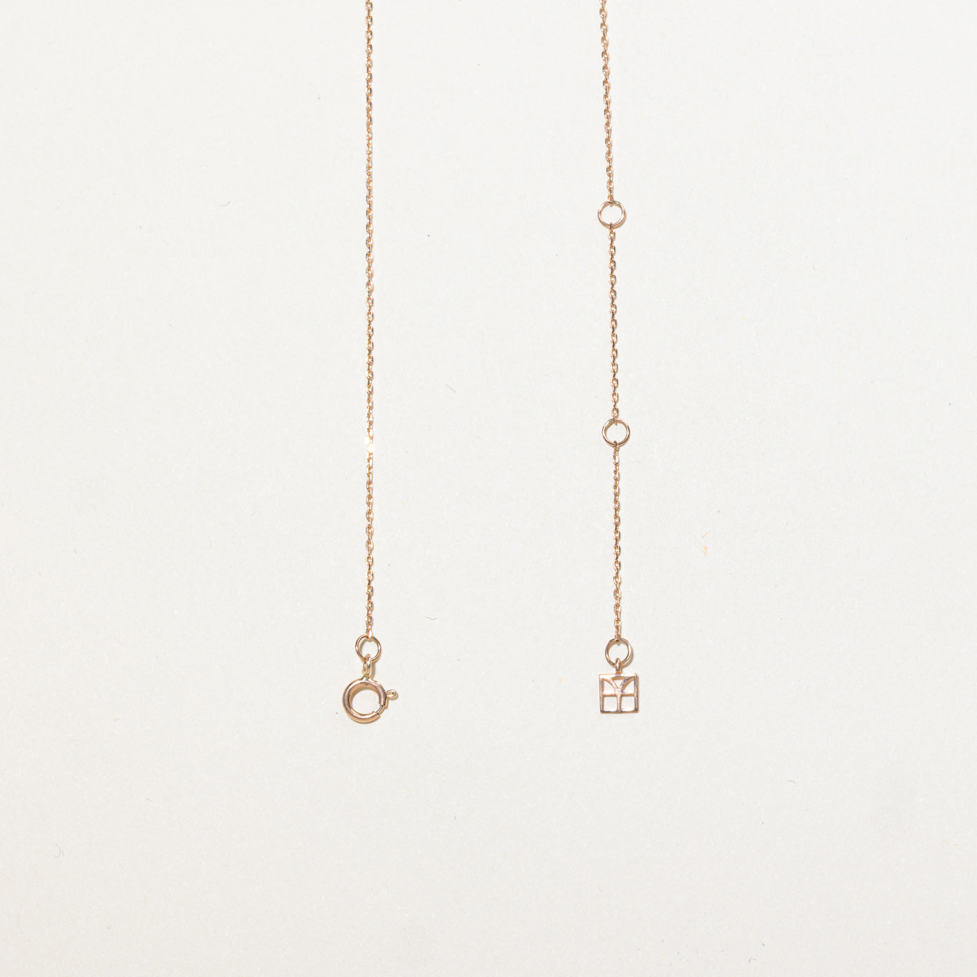 10K Rose Gold Diamond Clover Pendant Necklace | 18"