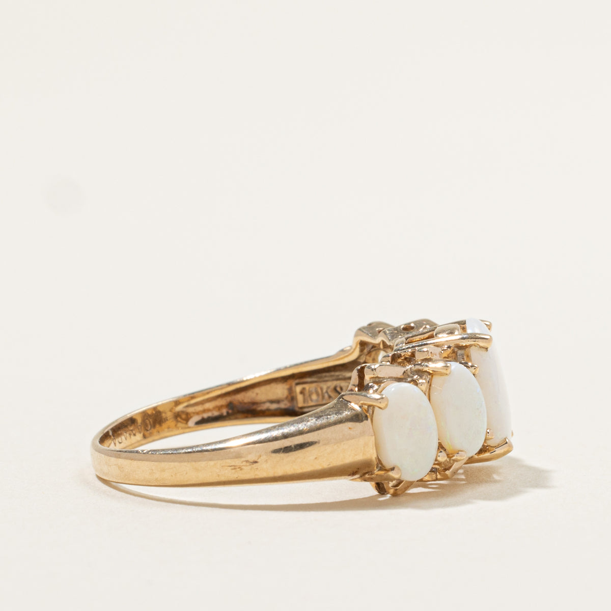 10k Five Stone Opal Ring | 1.75ctw | SZ 9.25