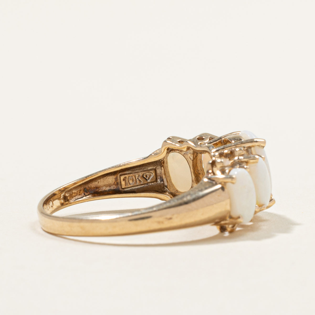10k Five Stone Opal Ring | 1.75ctw | SZ 9.25