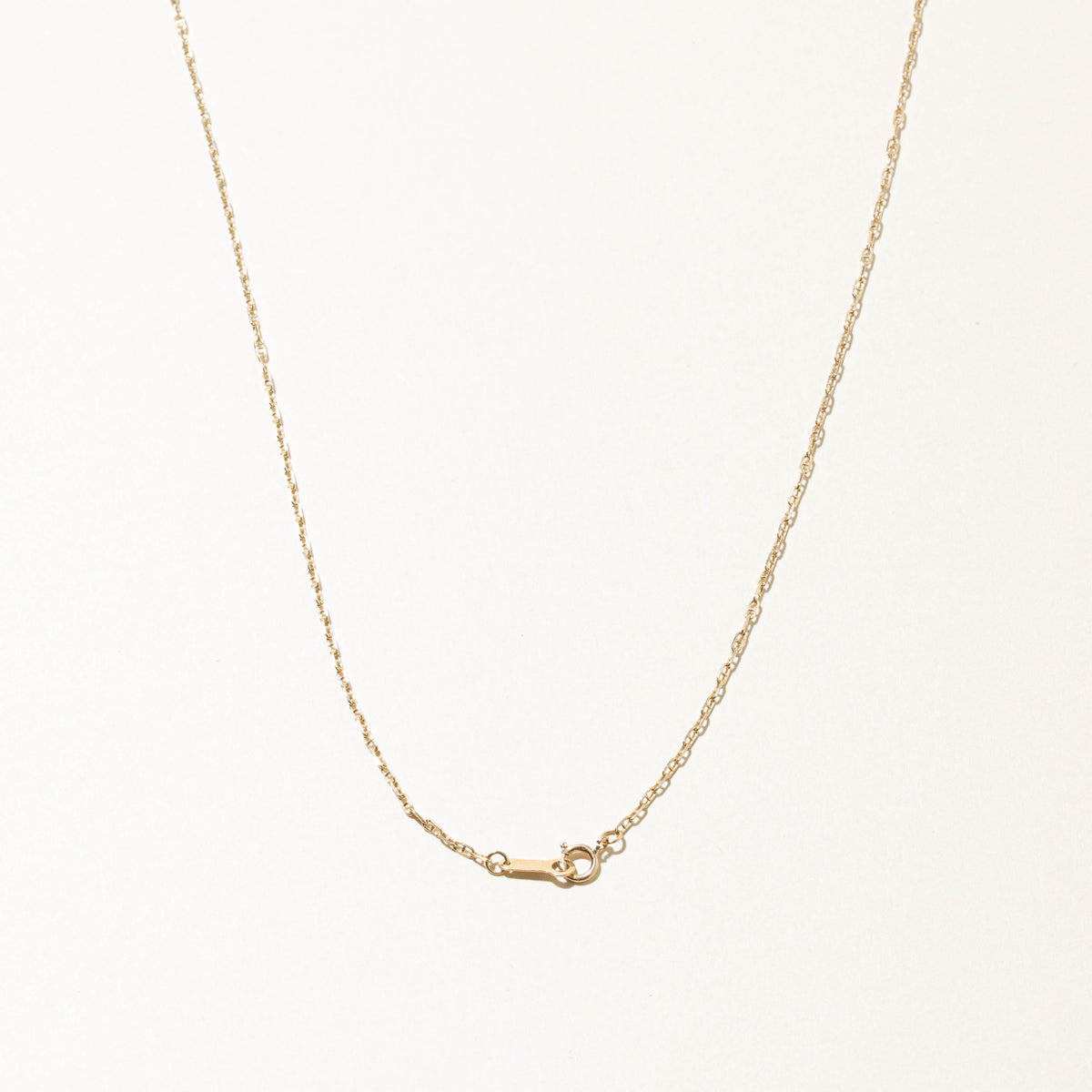 10k Yellow Gold Thin Anchor Chain | 1.45mm | 18.5"