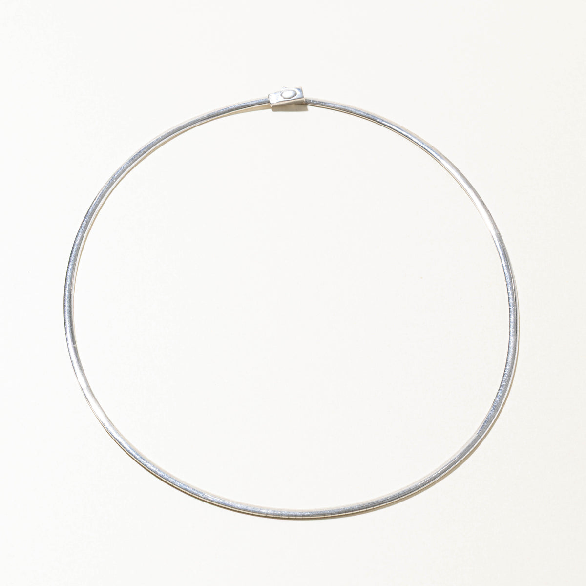 14k White Gold Omega Chain | 3mm | 18"