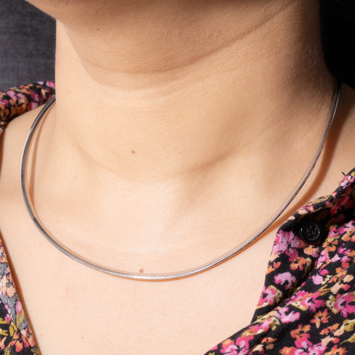 14k White Gold Omega Chain | 3mm | 18"