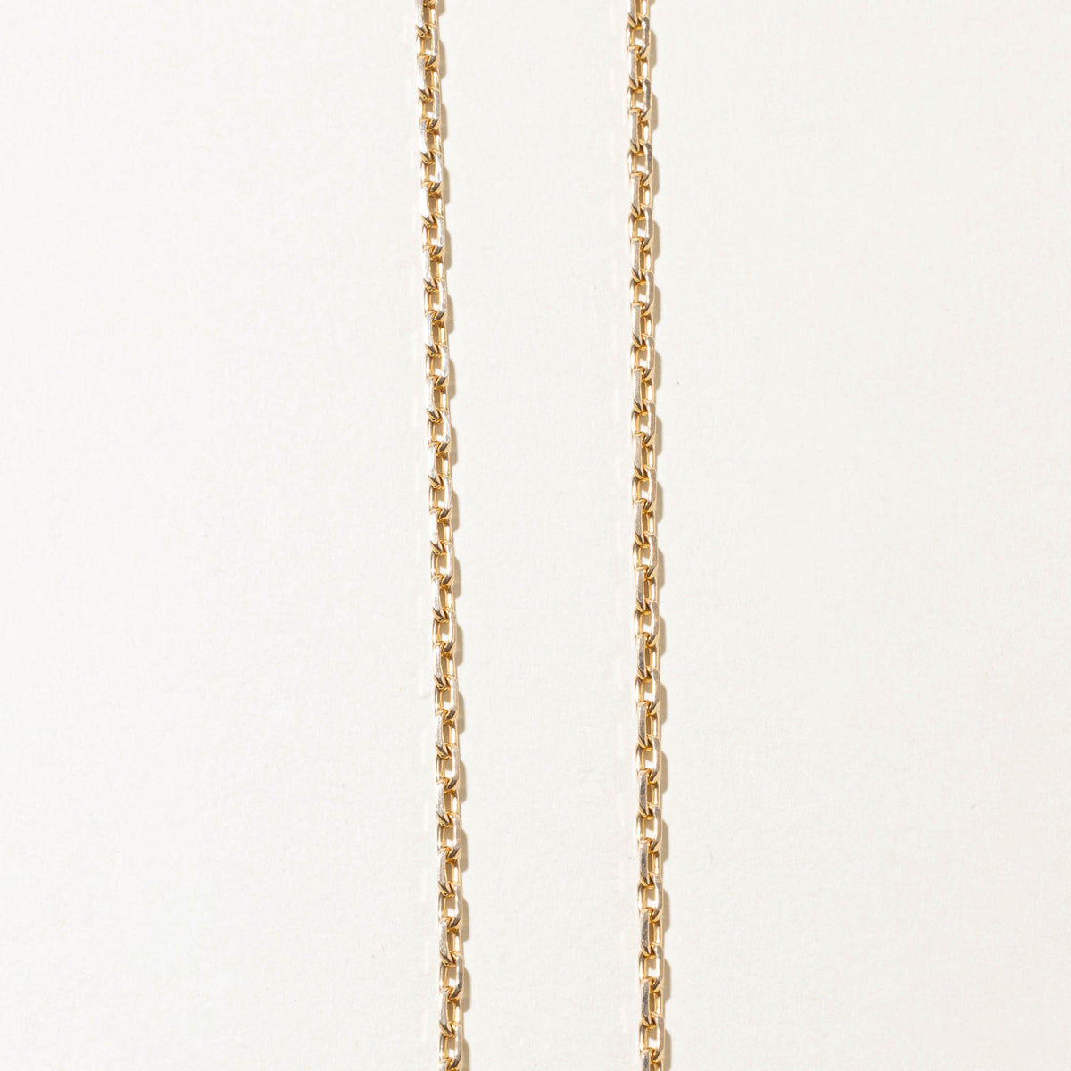 14k Yellow Gold Paperclip Chain | 3mm | 22"
