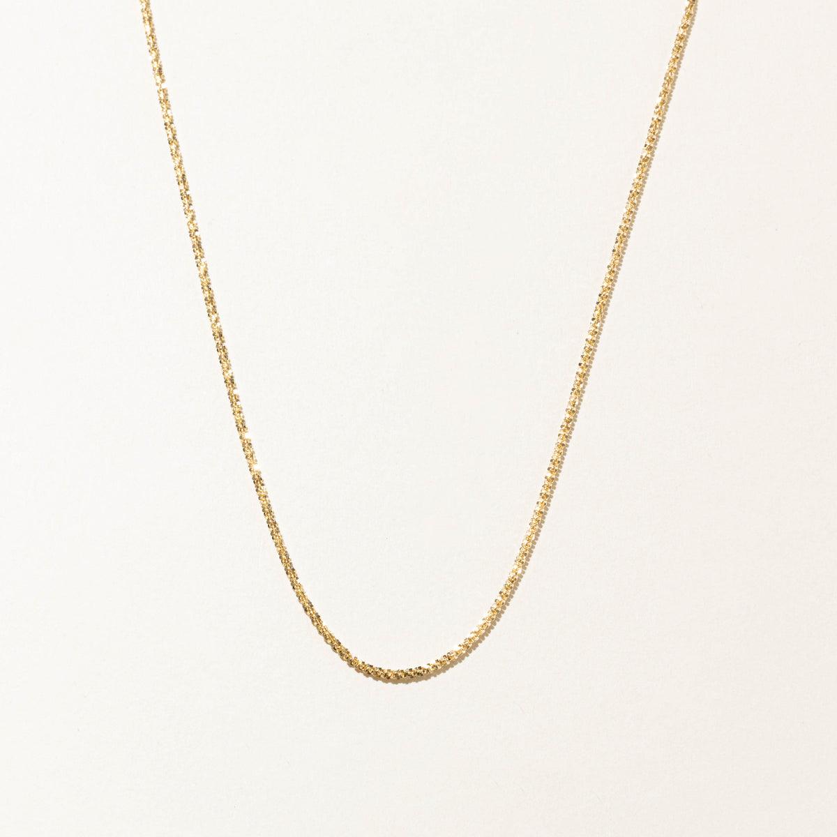 Italian Yellow Gold Margarita Chain | 1.8mm | 17.5"