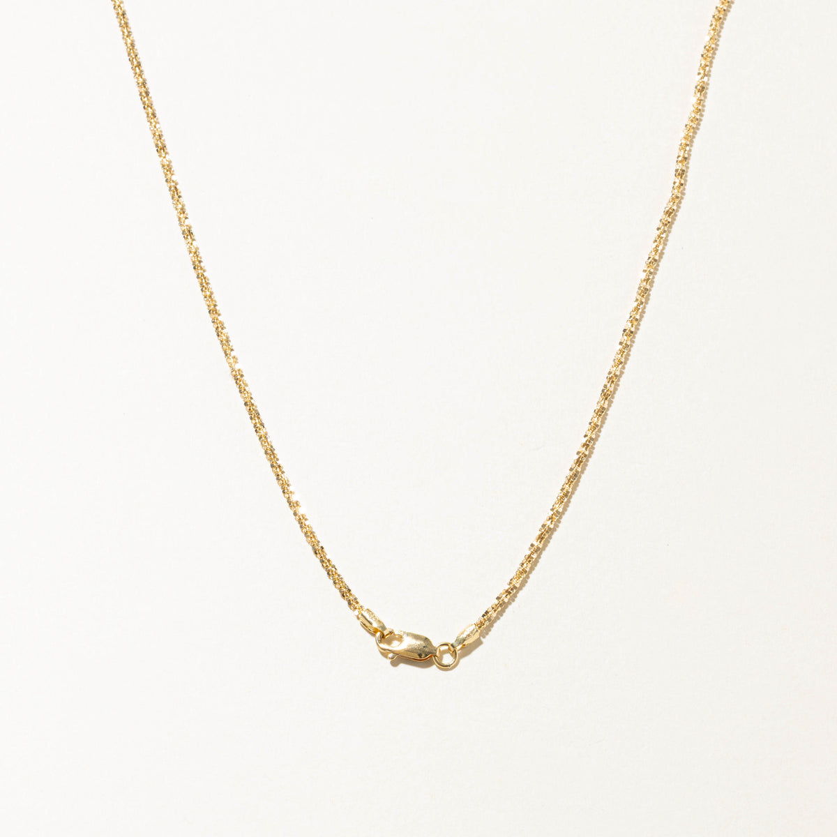 Italian Yellow Gold Margarita Chain | 1.8mm | 17.5"