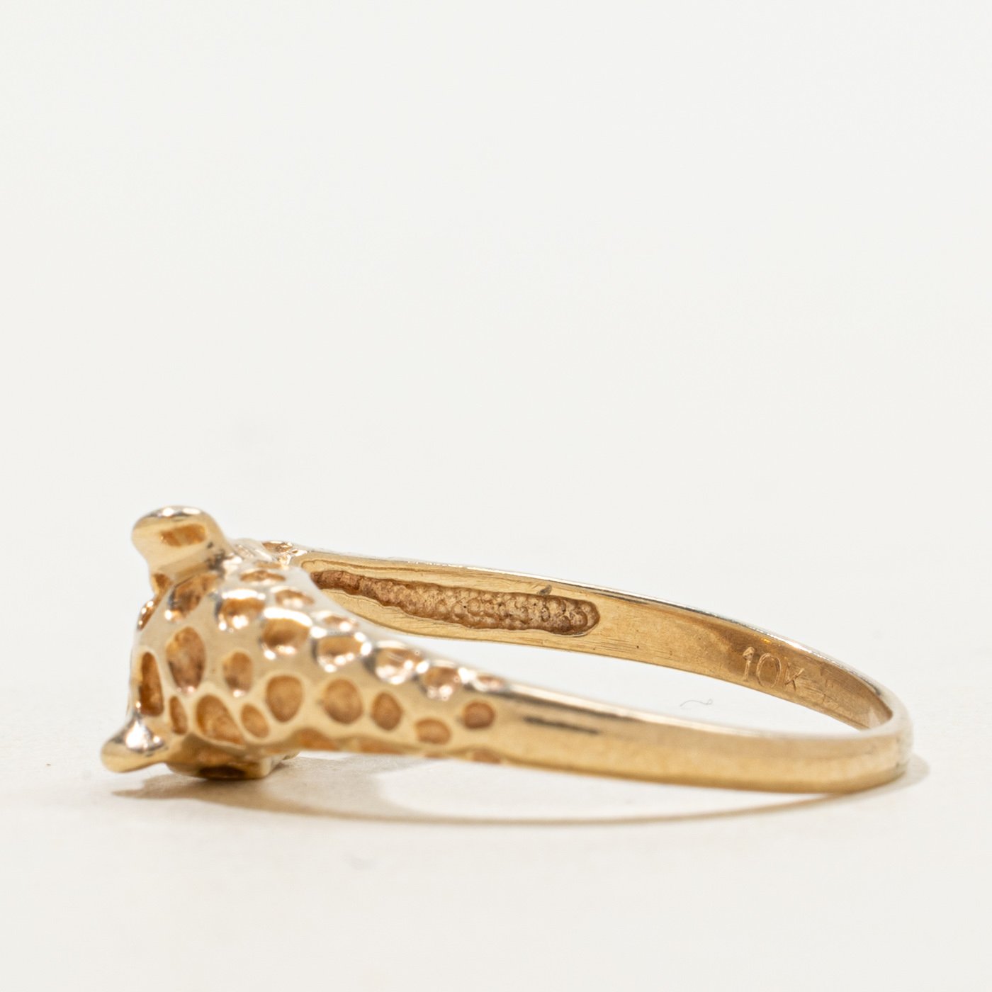 10K Ring with Diamond Accents