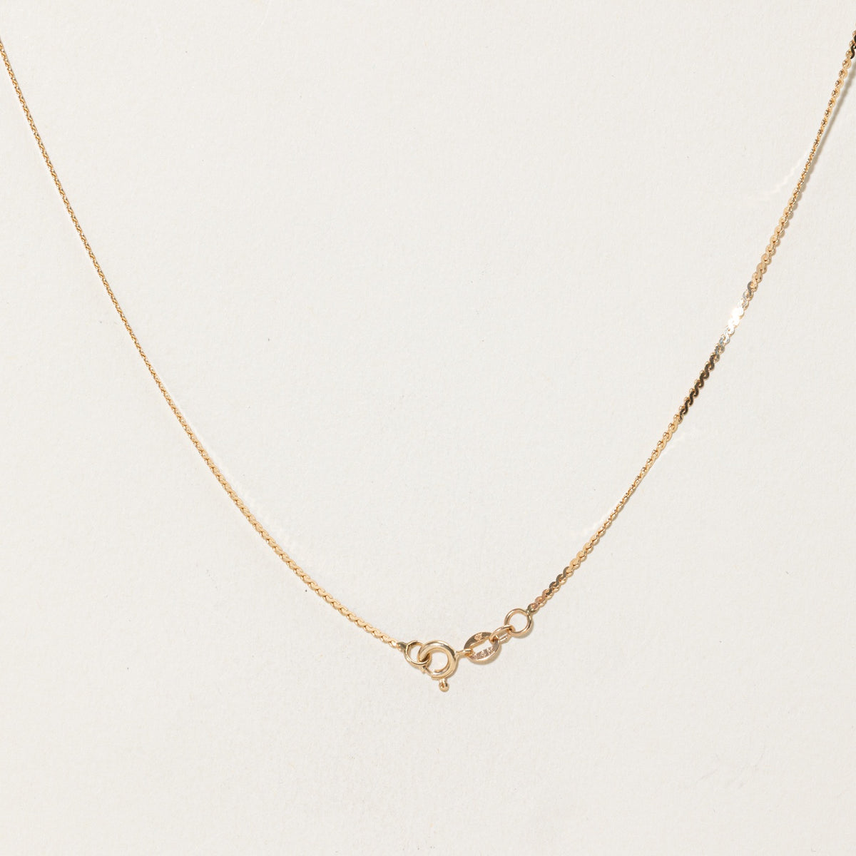 14k Diamond Rose Pendant Necklace | 15"