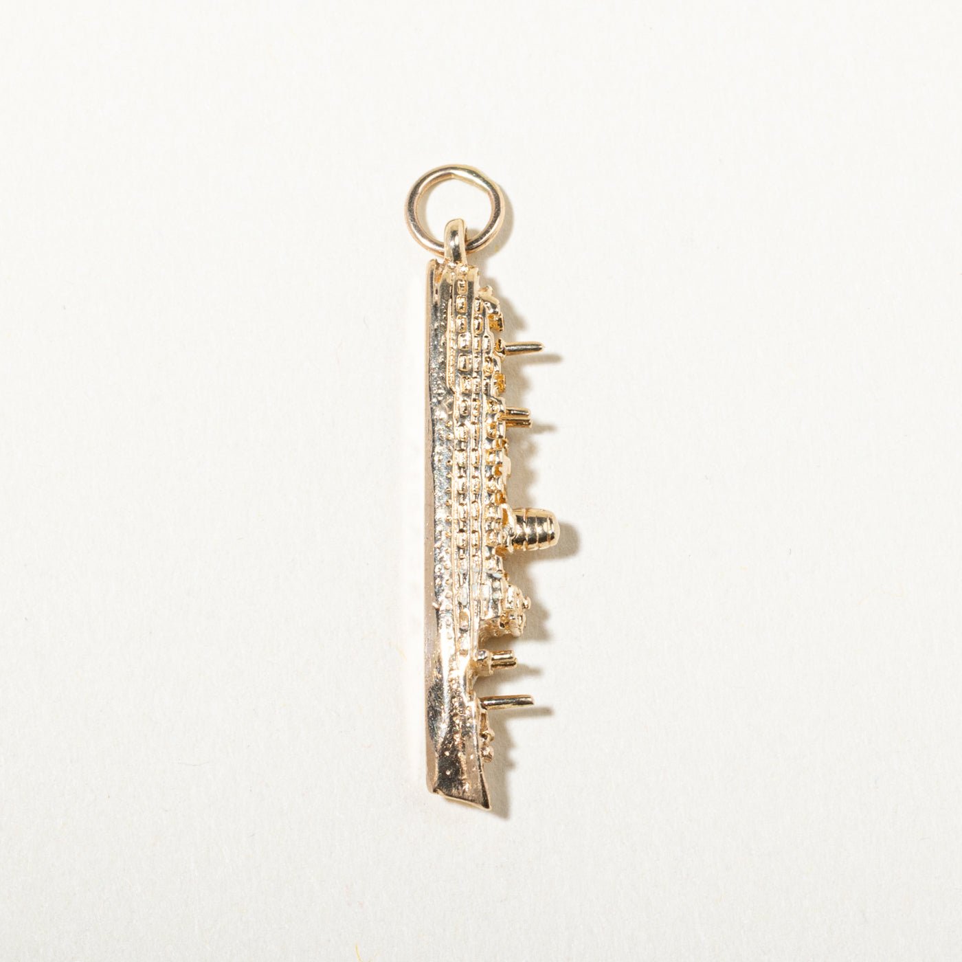 1973 Birmingham Yellow Gold "Arcadia" Ocean Liner Charm