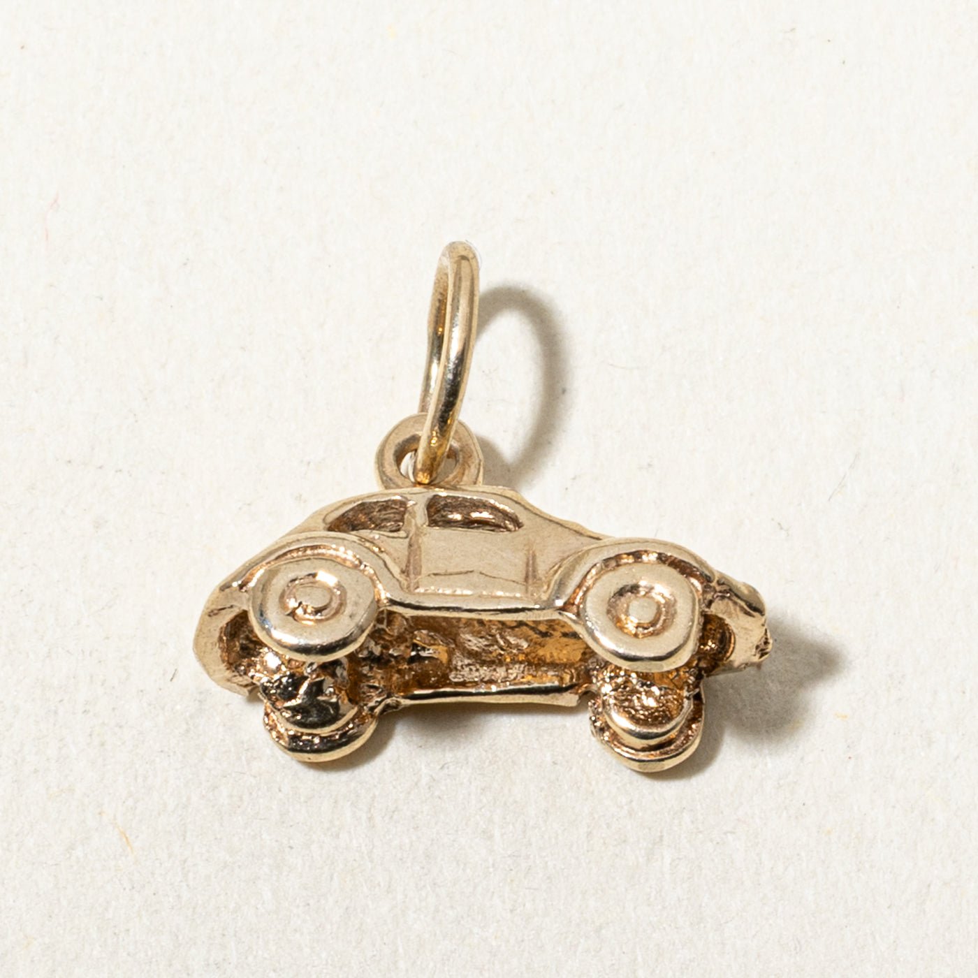 10k Yellow Gold Volkswagen Beetle Charm