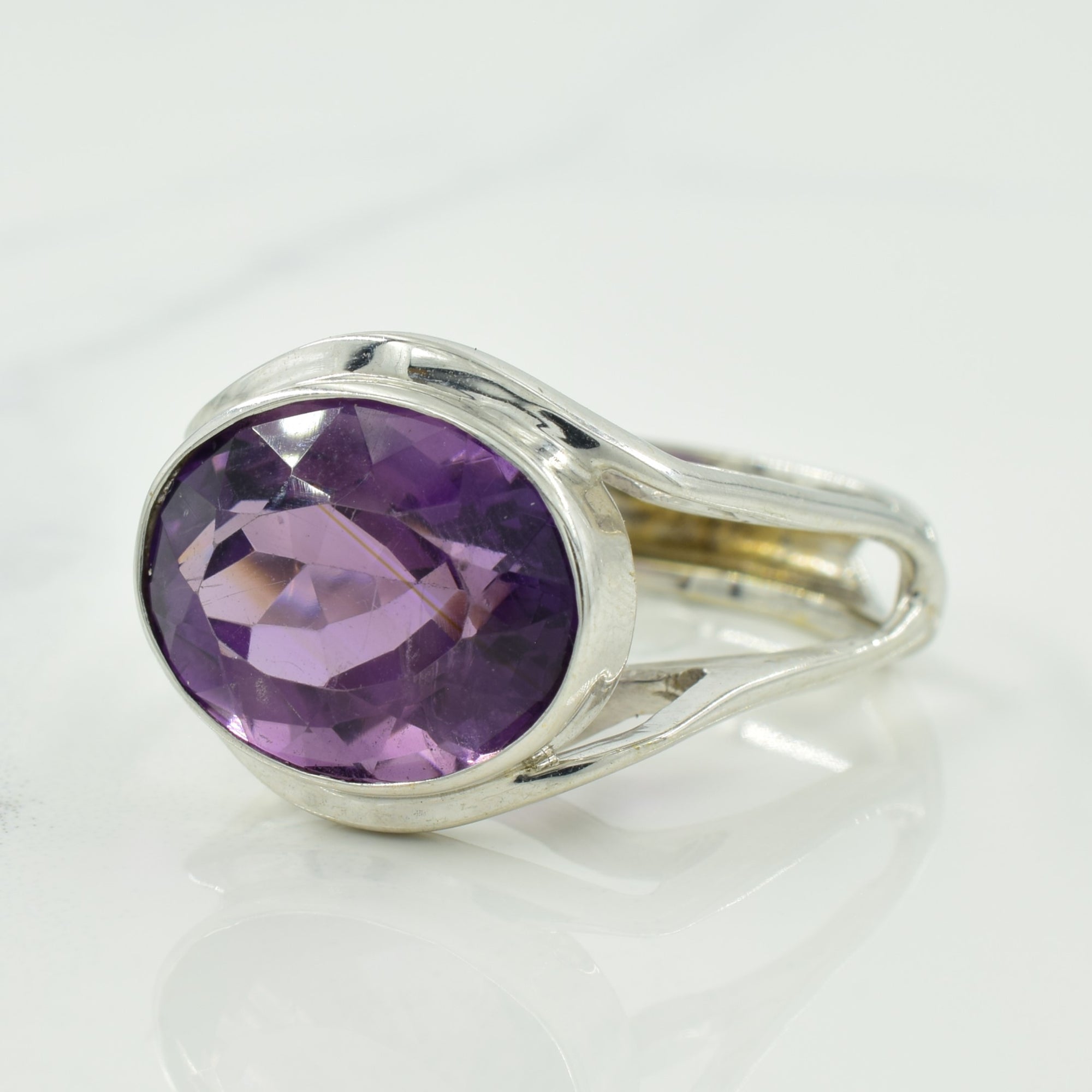 Oval Amethyst Ring | 9.00ct | SZ 6.75 |