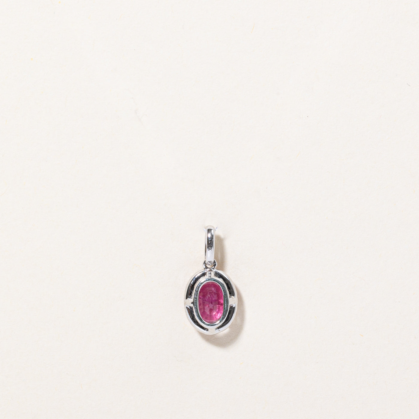 Ruby & Diamond Pendant | 1.53ct, 0.15ctw |