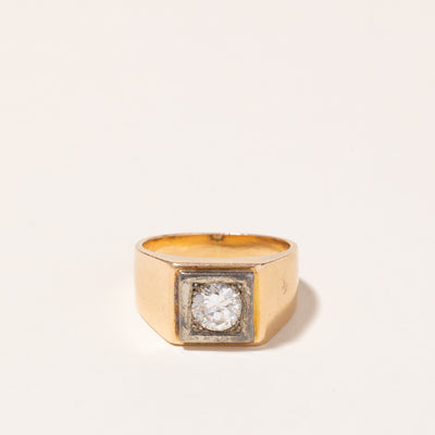 18k Yellow Gold Diamond Ring | 0.65ct | SZ 6