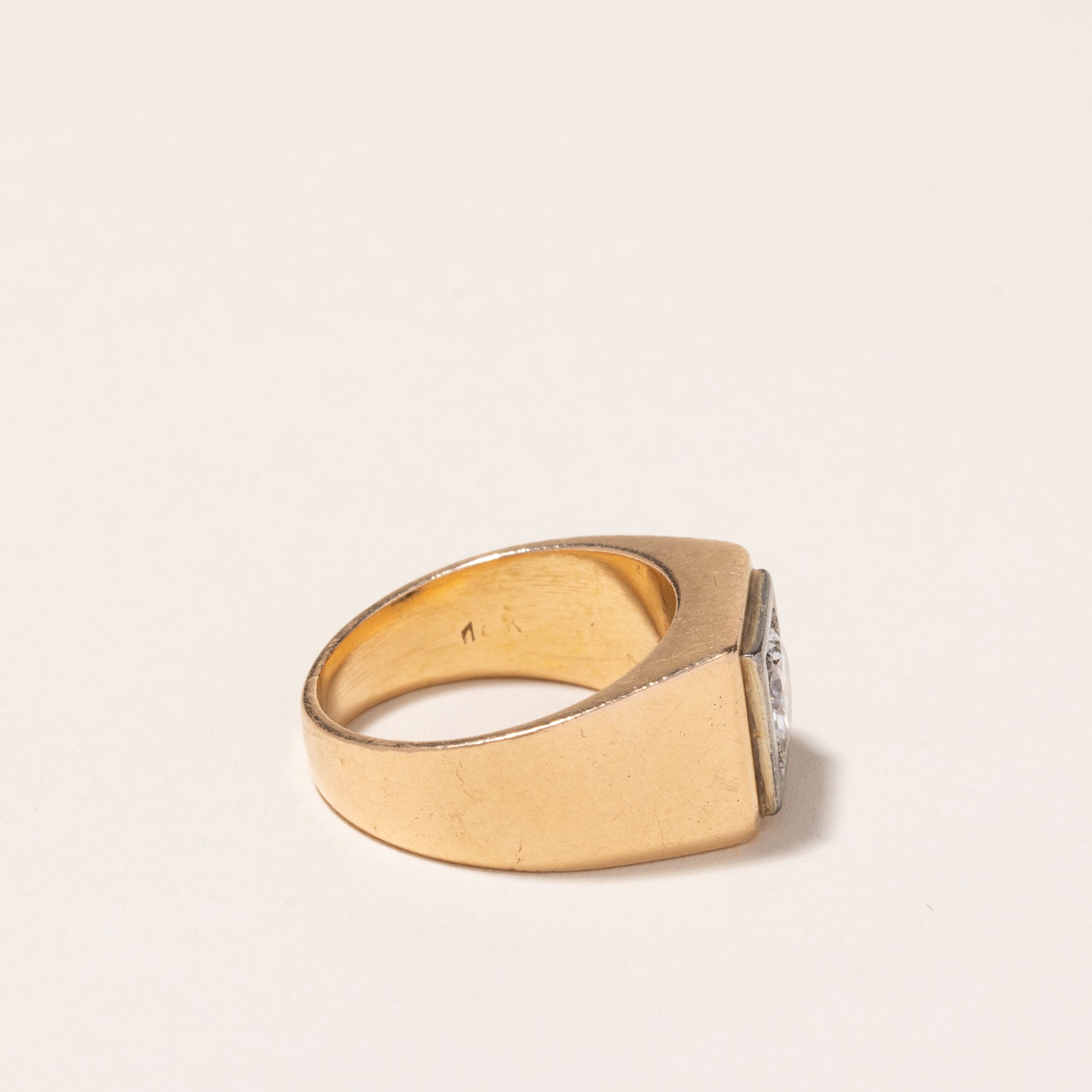 18k Yellow Gold Diamond Ring | 0.65ct | SZ 6