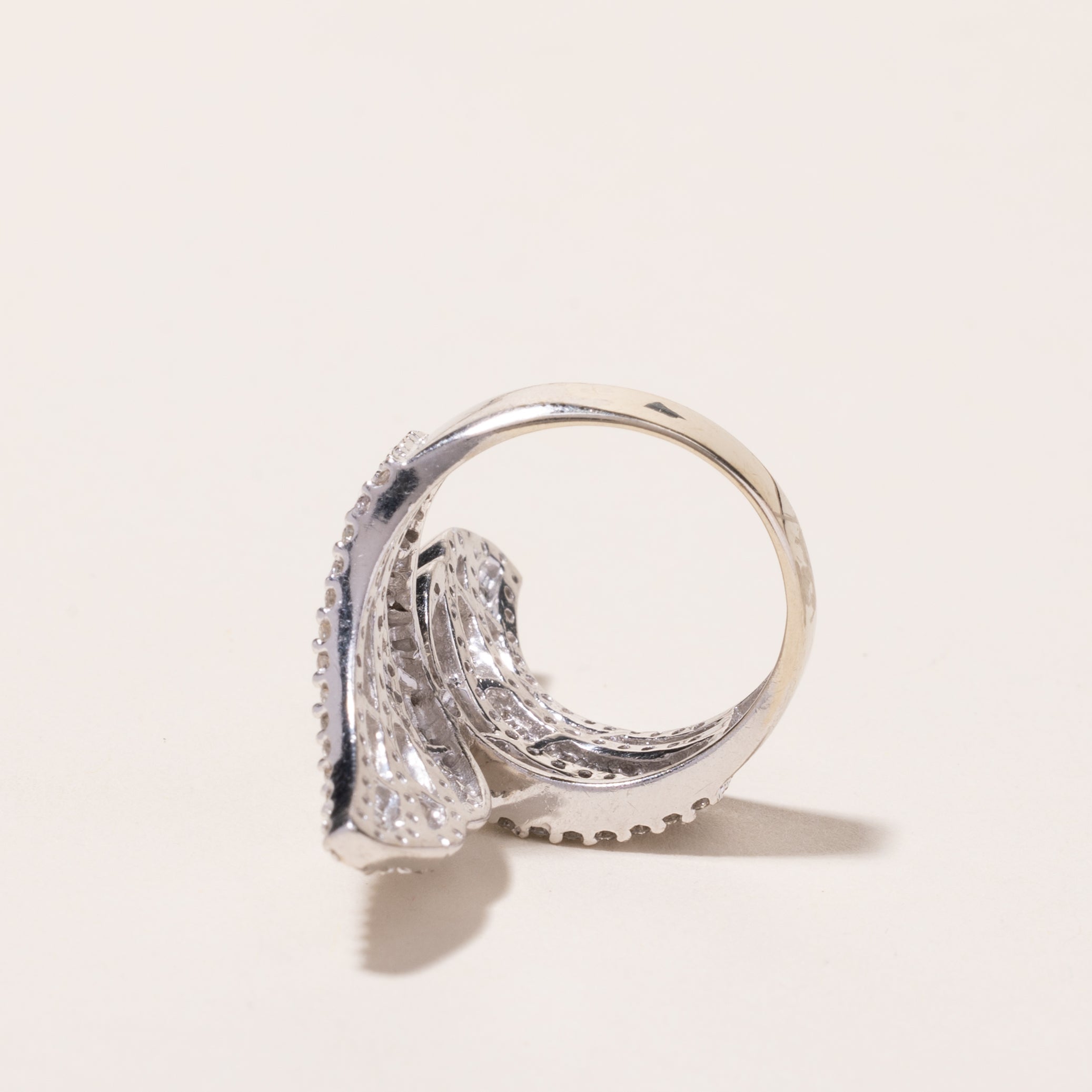 14k White Gold Diamond Ring | 1.98ctw | SZ 7.5